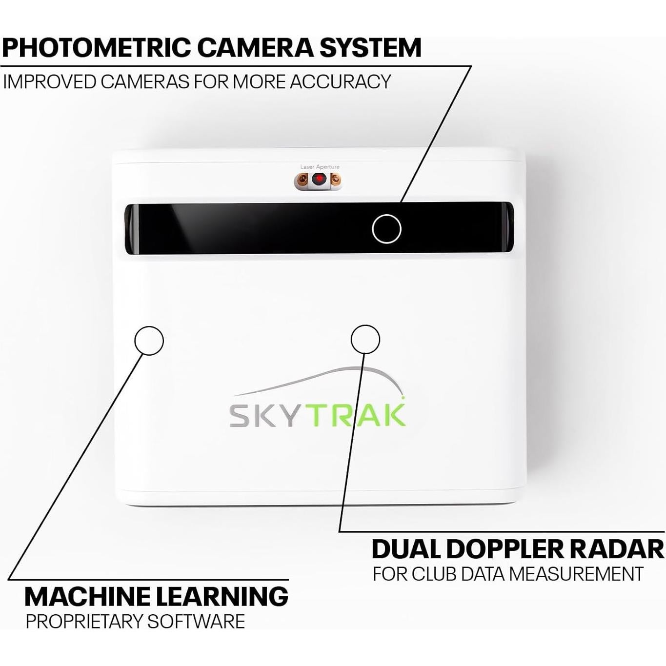 SkyTrak+ Monitor de Lanzamiento de Golf - Análisis Profesional