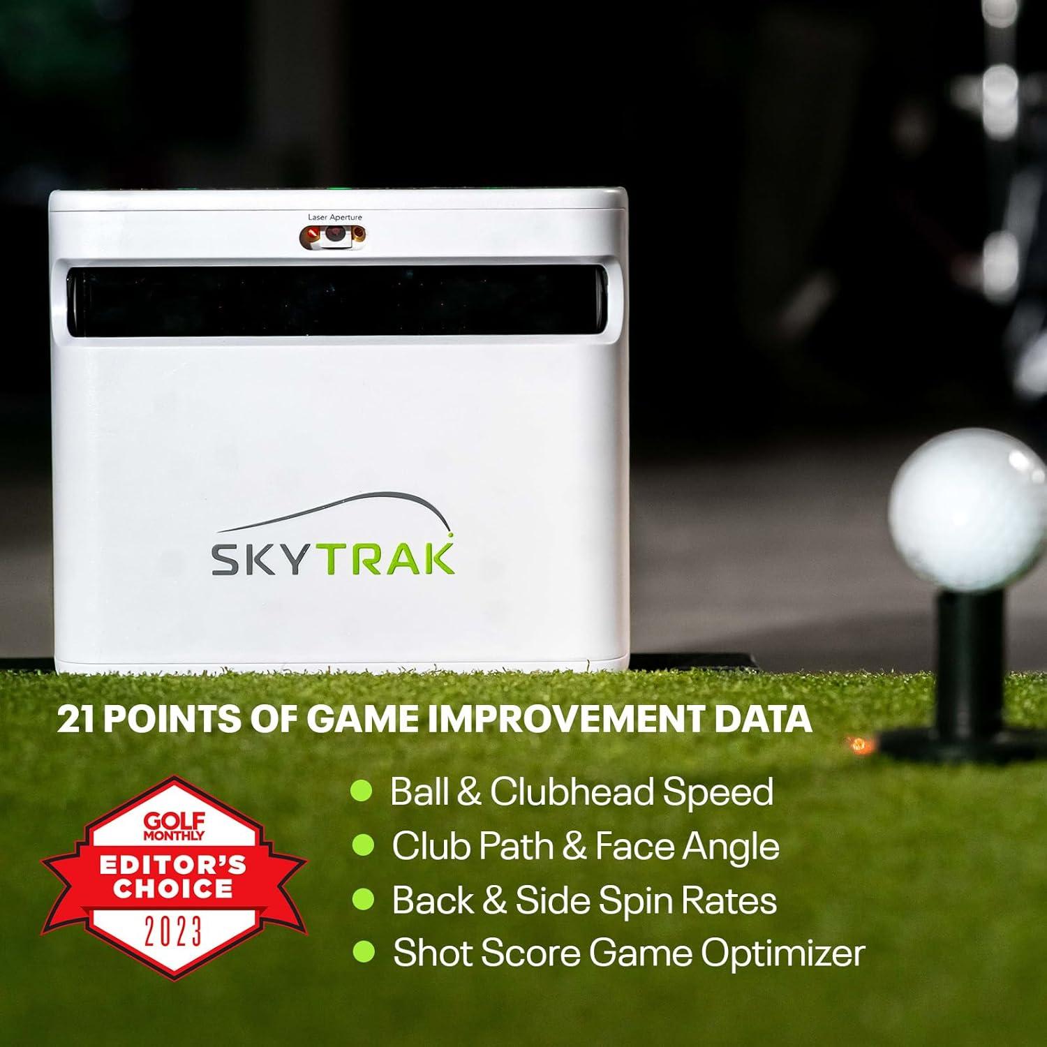 SkyTrak+ Monitor de Lanzamiento de Golf - Análisis Profesional