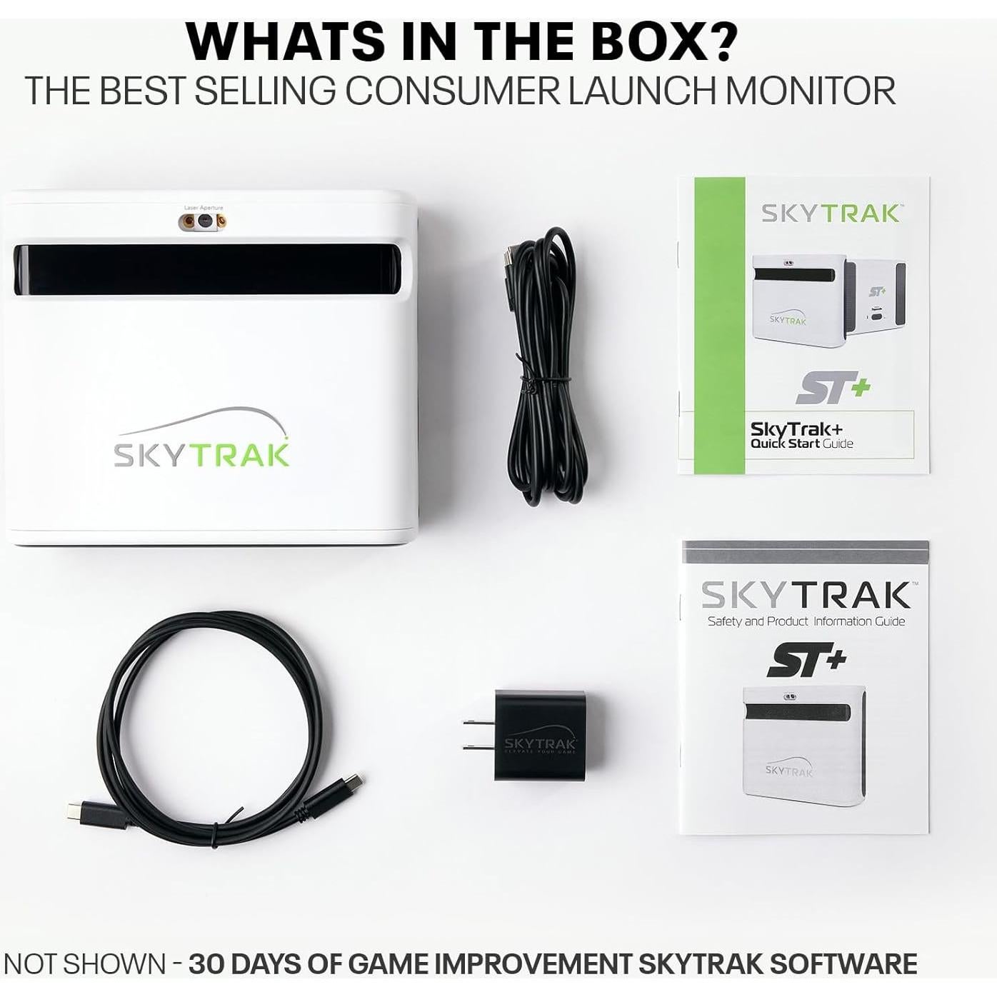 SkyTrak+ Monitor de Lanzamiento de Golf - Análisis Profesional