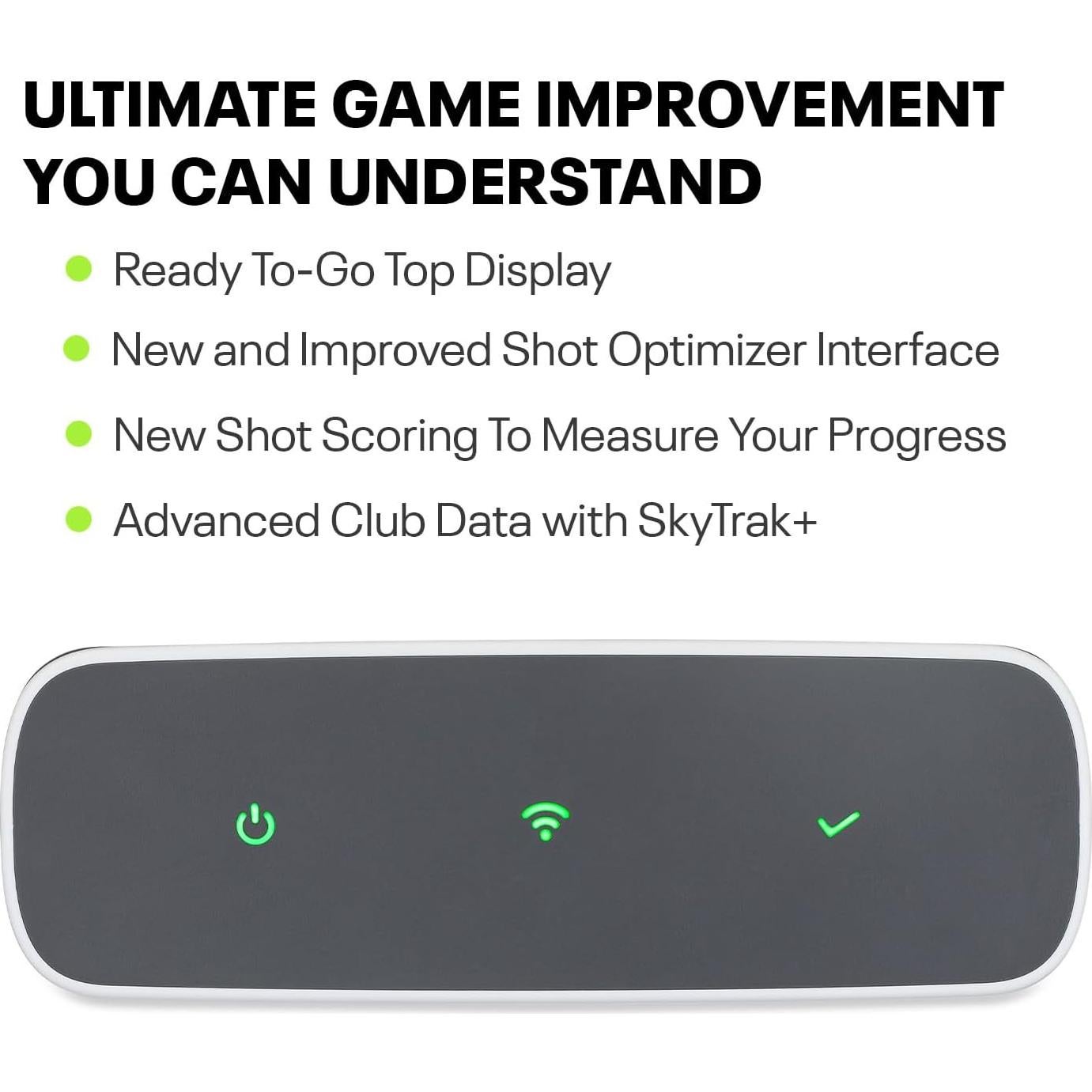 SkyTrak+ Monitor de Lanzamiento de Golf - Análisis Profesional