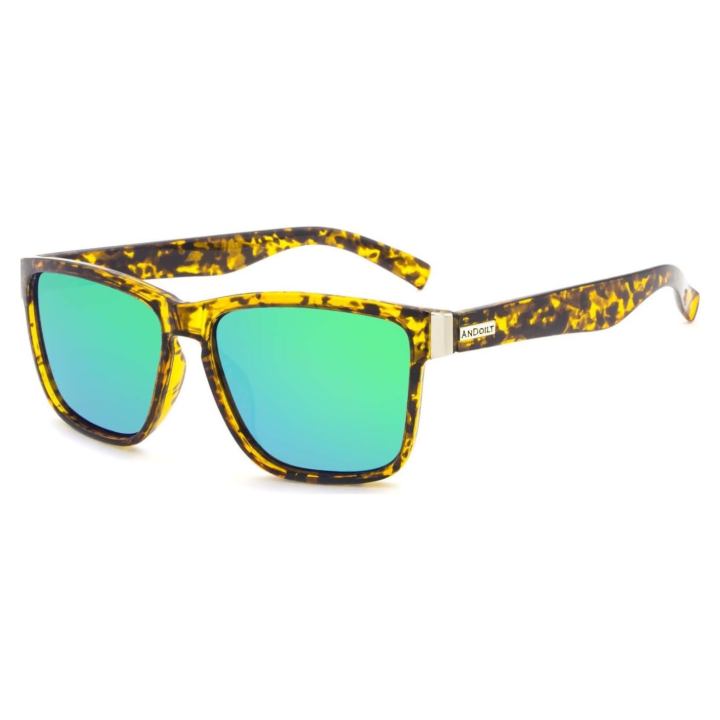 Gafas de sol polarizadas ANDOILT R4 ámbar lente verde