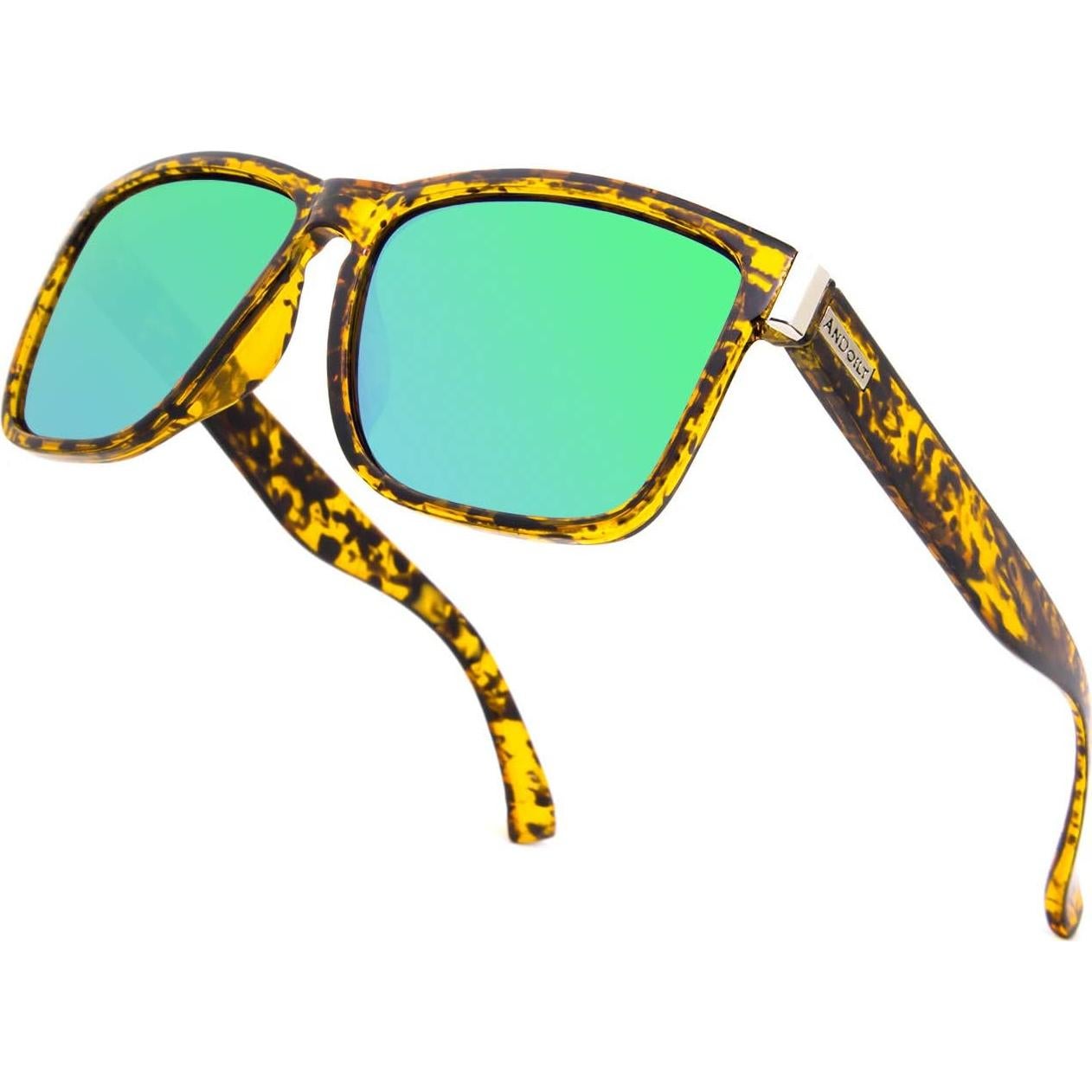 Gafas de sol polarizadas ANDOILT R4 ámbar lente verde