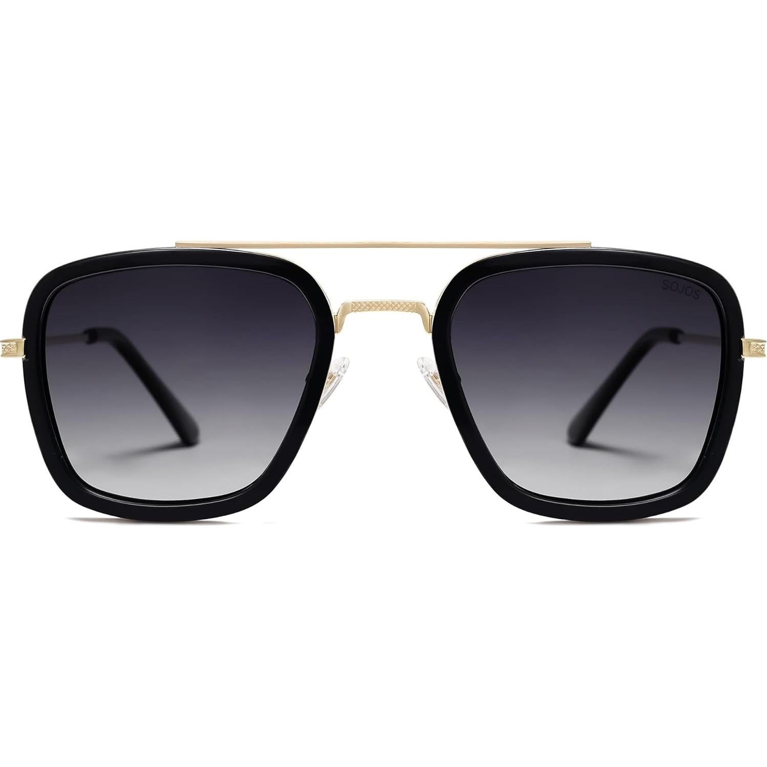 Gafas de Sol Polarizadas SojoS SJ1126 Retro Cuadradas