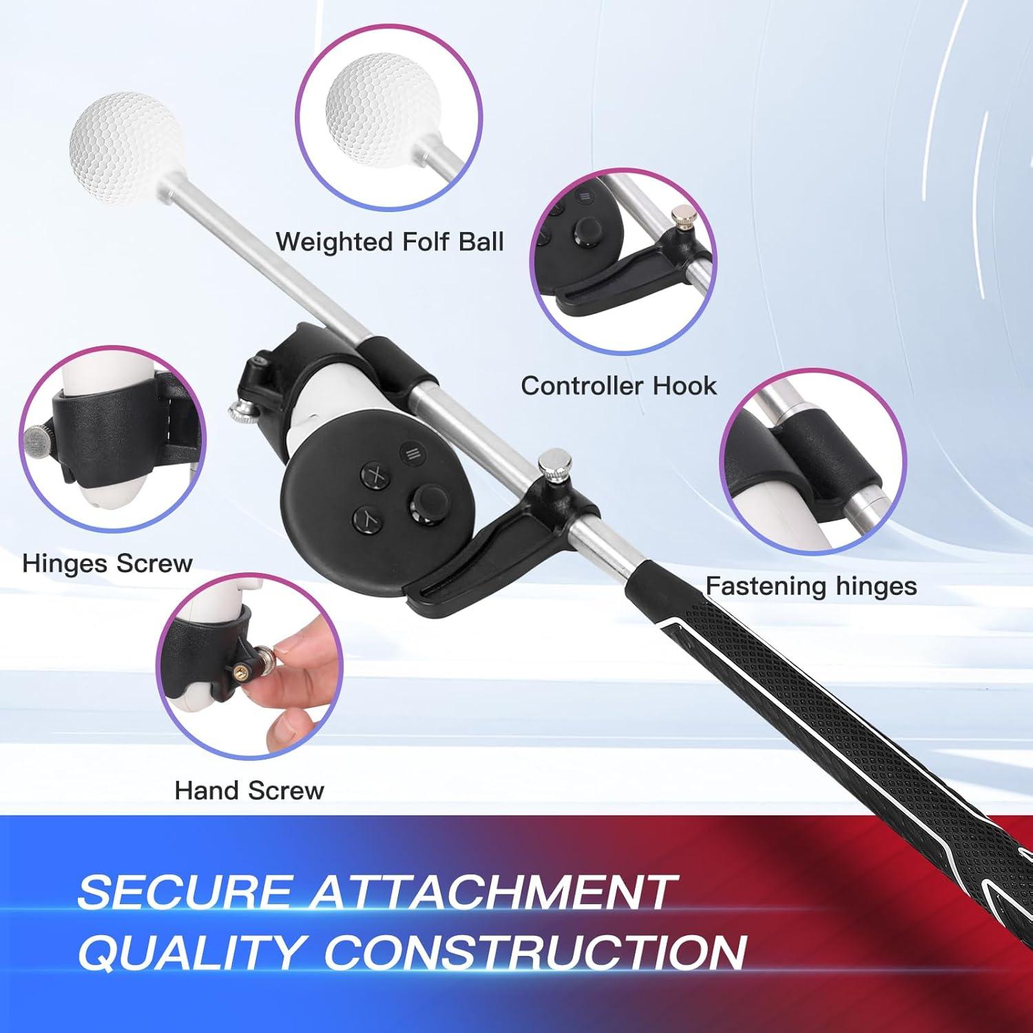 Club de Golf VR X-super para Meta Quest 3/3S - Realista y Seguro