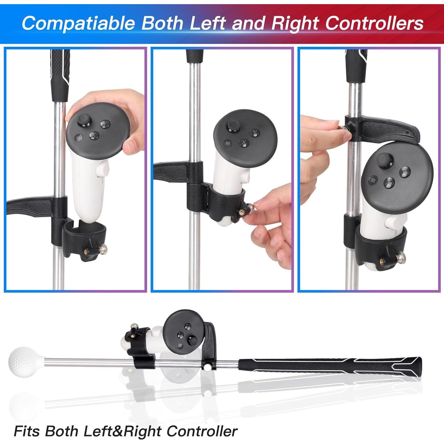 Club de Golf VR X-super para Meta Quest 3/3S - Realista y Seguro