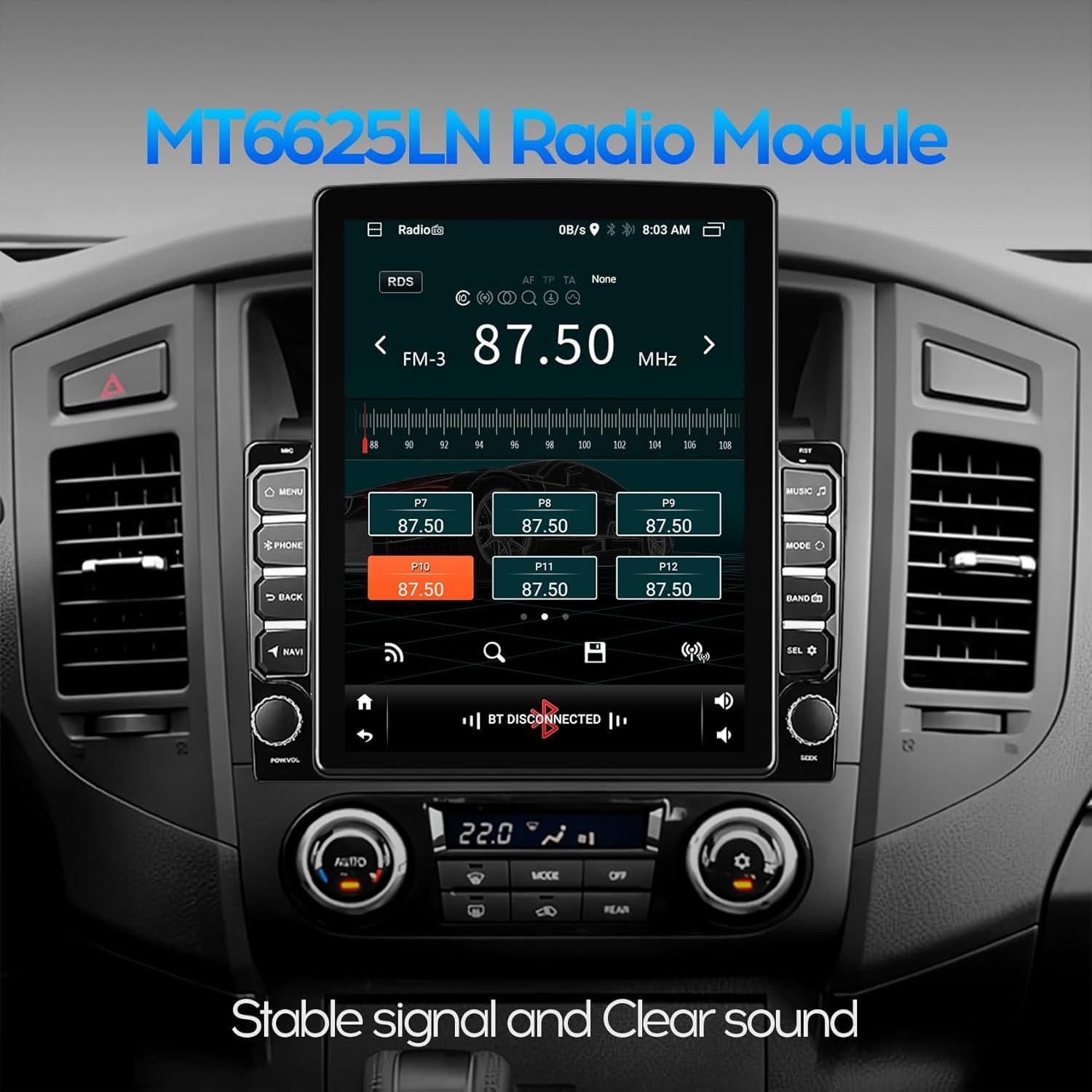 Reproductor de audio y video WENMENGDE 9.7" Android 2+32GB GPS