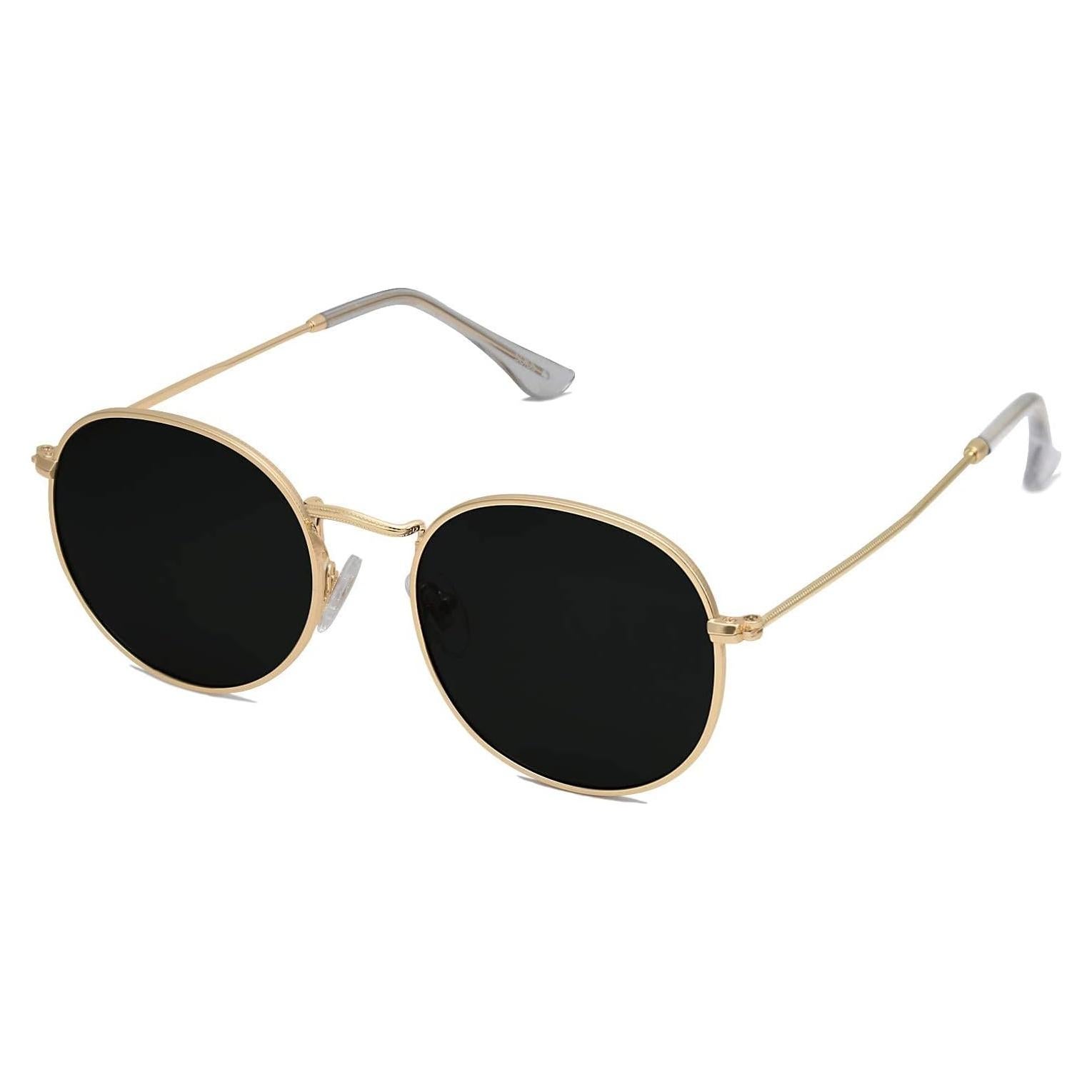 Gafas de sol polarizadas SOJOS SJ1014 doradas 51mm UV400