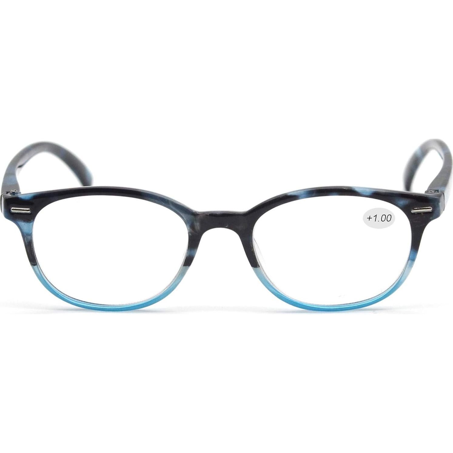 Gafas de Lectura MODFANS Redondas 3 Pares +2.00