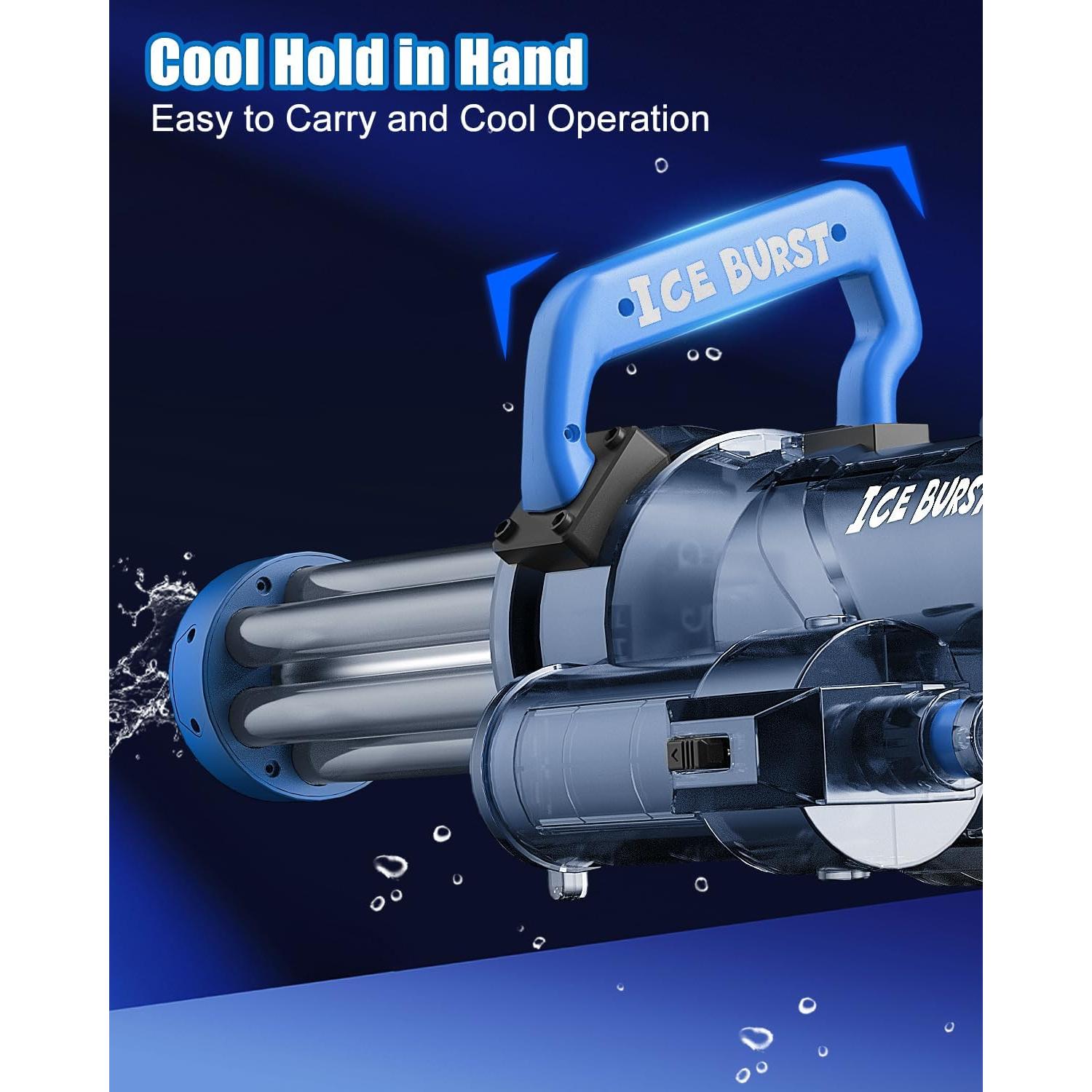 Pistola de Agua Eléctrica Gatling XINGRONG 11m Azul