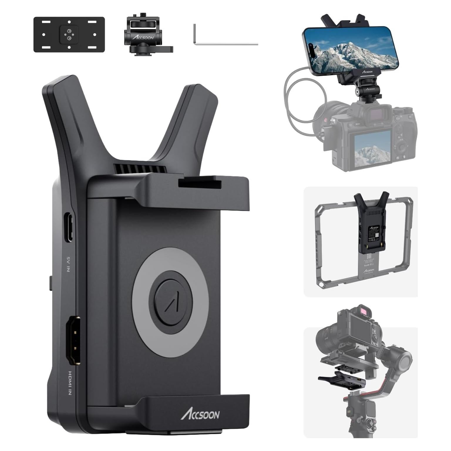 Transmisor de Video Inalámbrico Accsoon CineView Nano 500ft