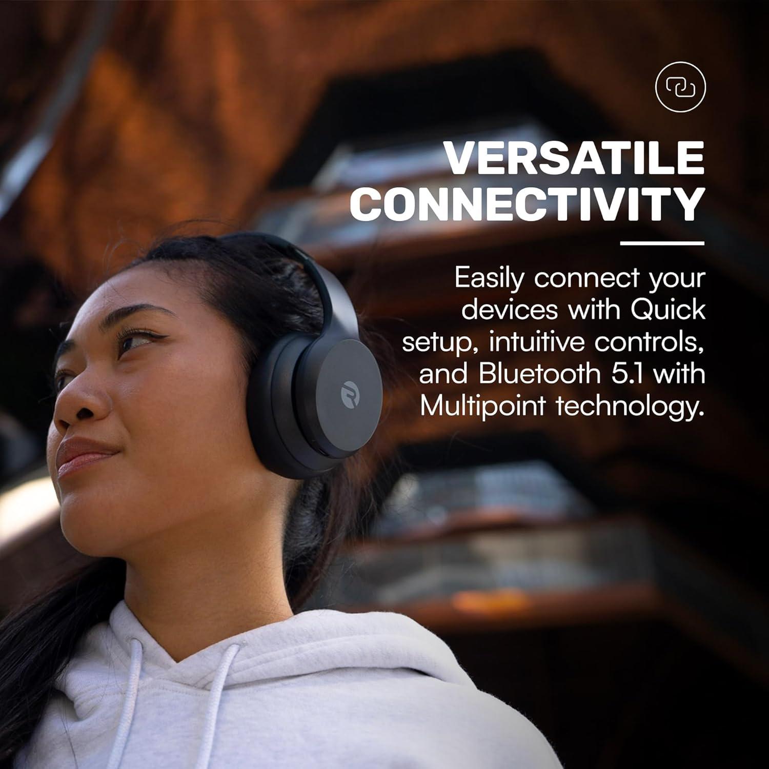 Auriculares Inalámbricos Raycon Fitness - 45 Horas Batería, ANC, IPX4