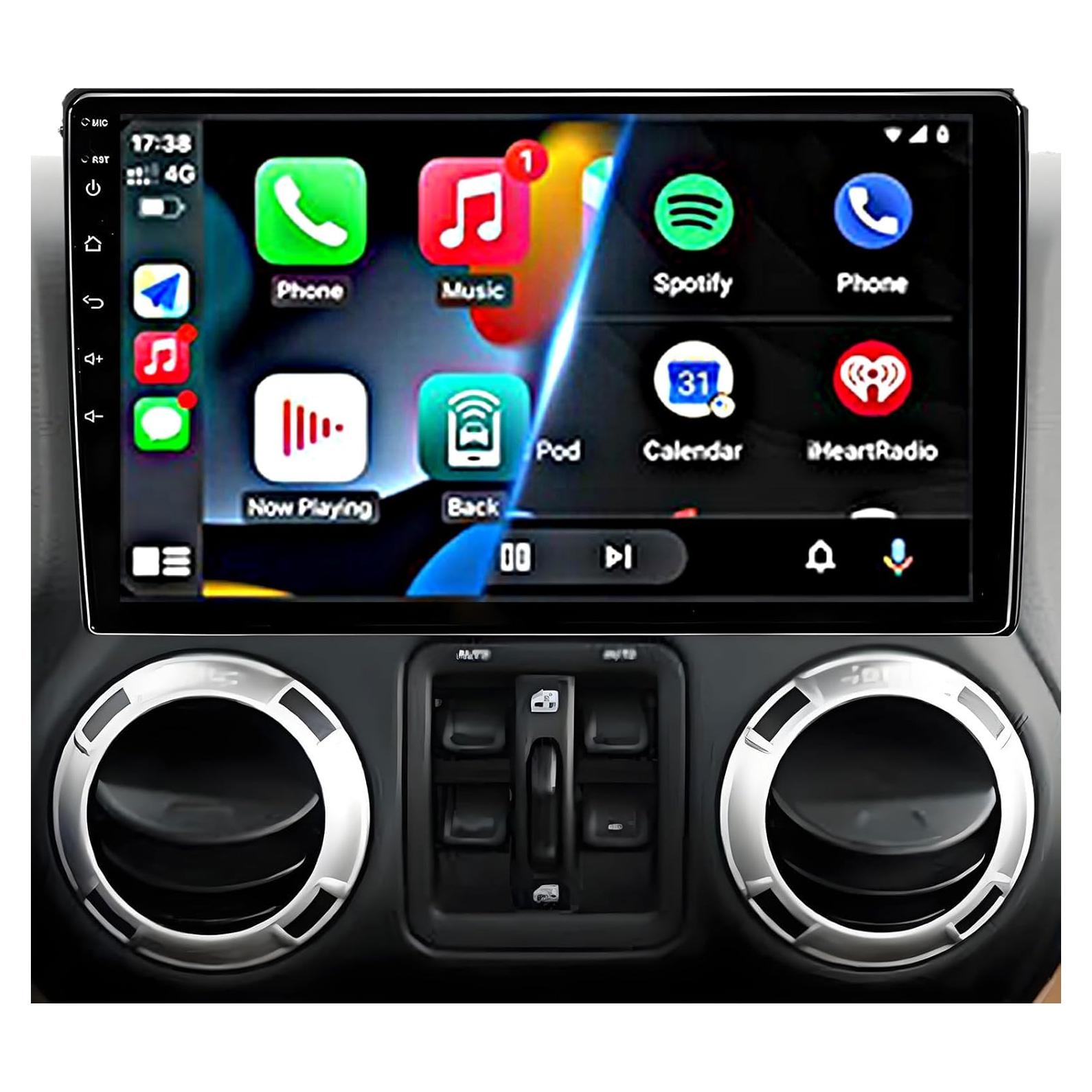 Estéreo Android 14 Liyidaing 4GB+64GB Jeep Wrangler 10"