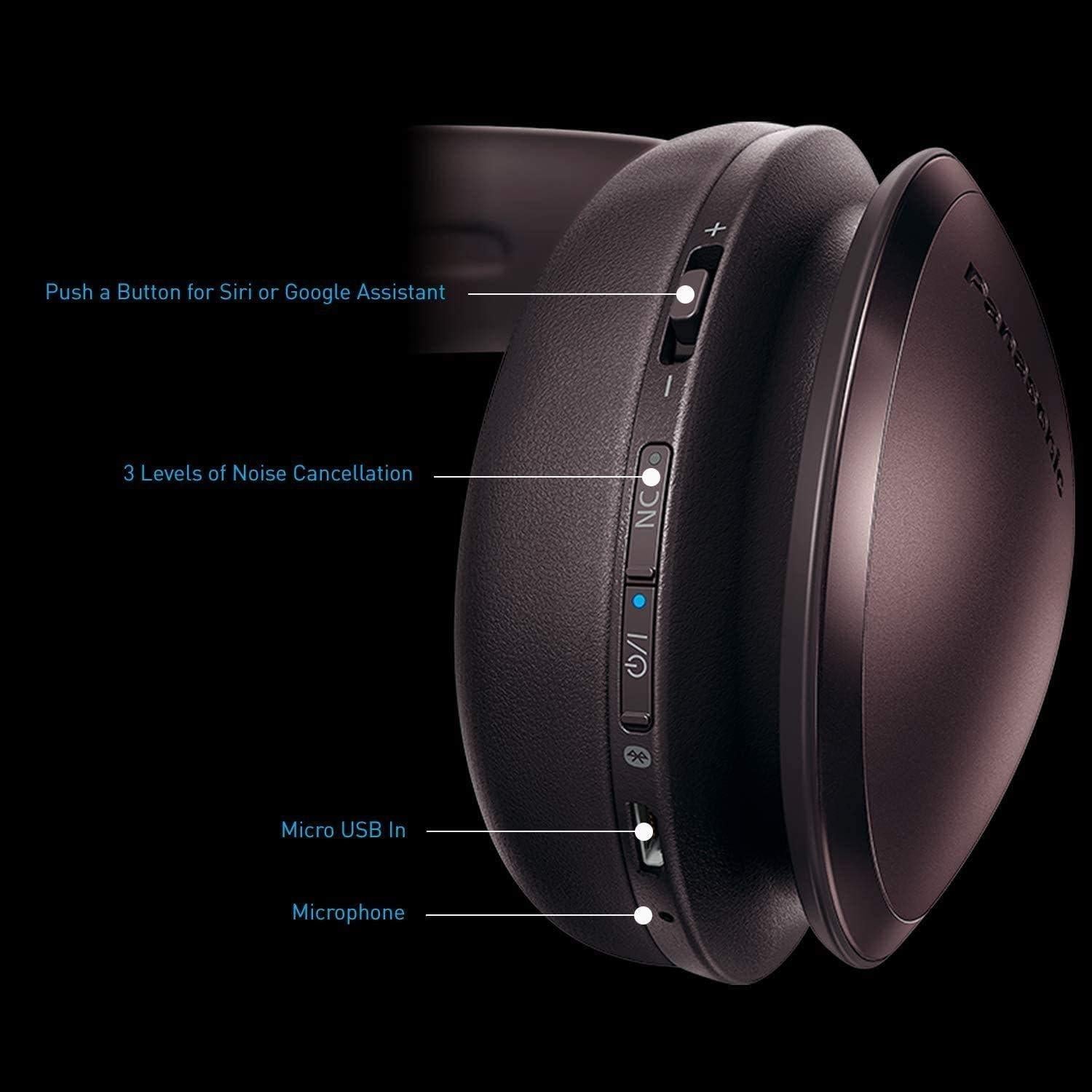 Auriculares Panasonic RP-HD805N con Bluetooth y Cancelación de Ruido