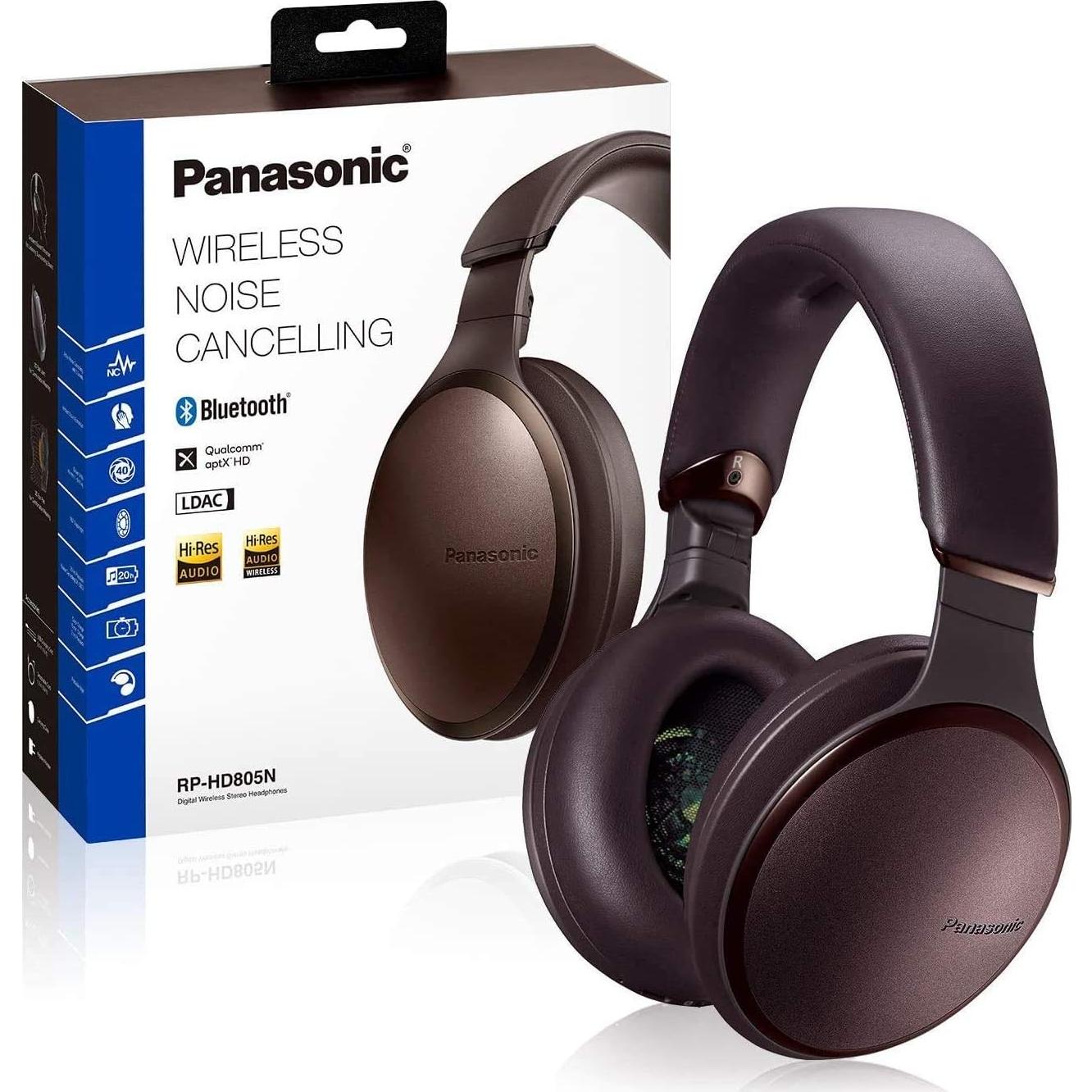 Auriculares Panasonic RP-HD805N con Bluetooth y Cancelación de Ruido
