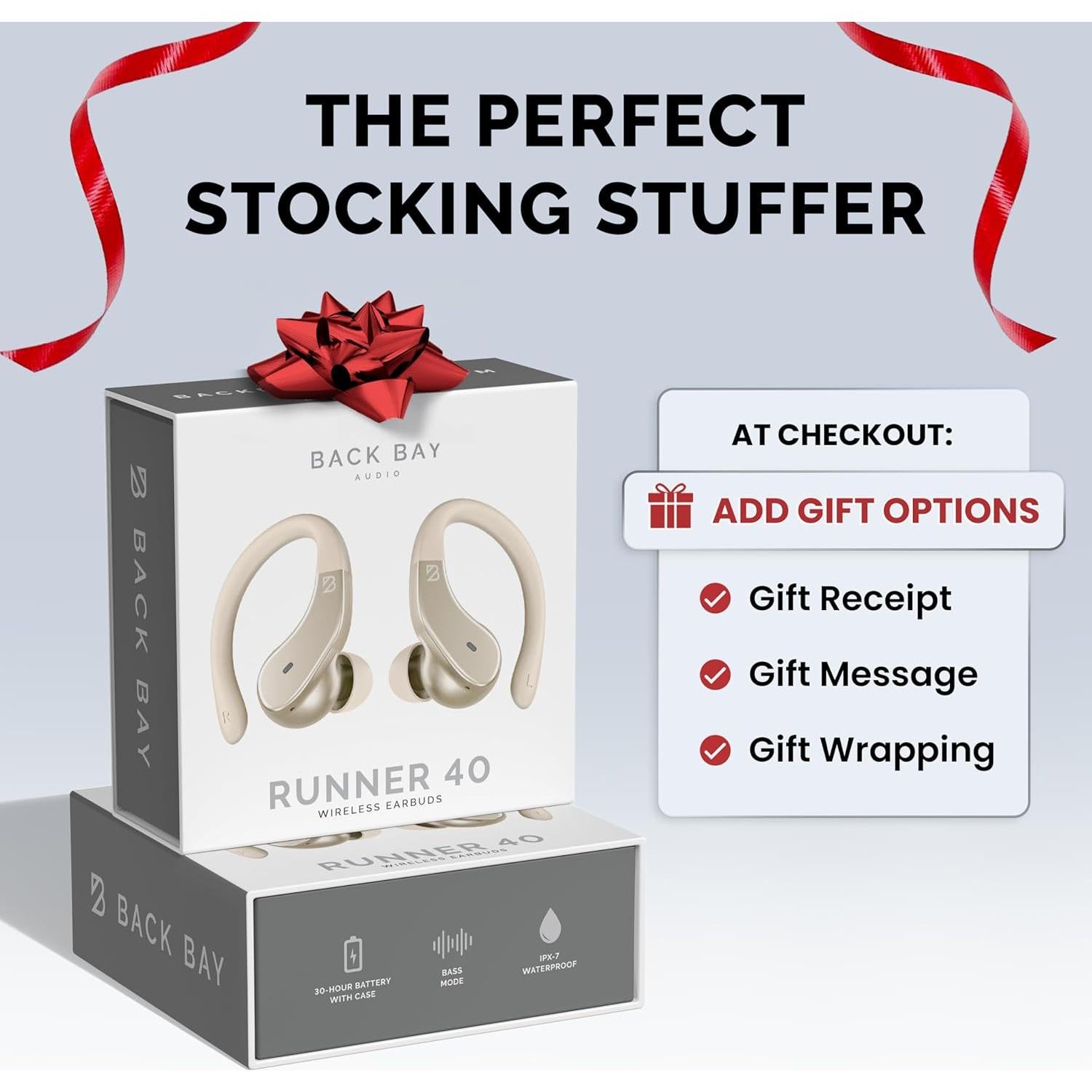 Auriculares Inalámbricos Back Bay Runner 40 Bluetooth Deportivos