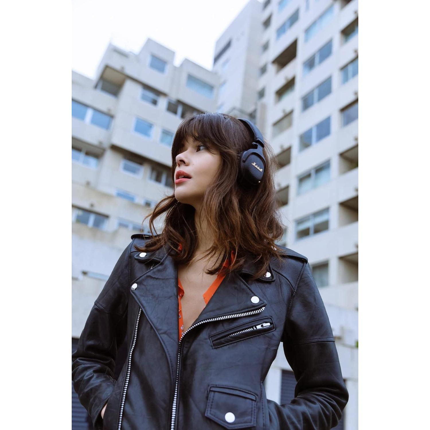 Auriculares Inalámbricos Bluetooth Marshall Mid ANC - Negro