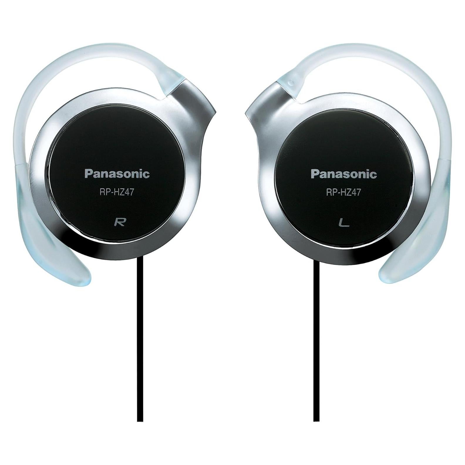 Auriculares de clip Panasonic RP-HZ47-K negros con cable 1m