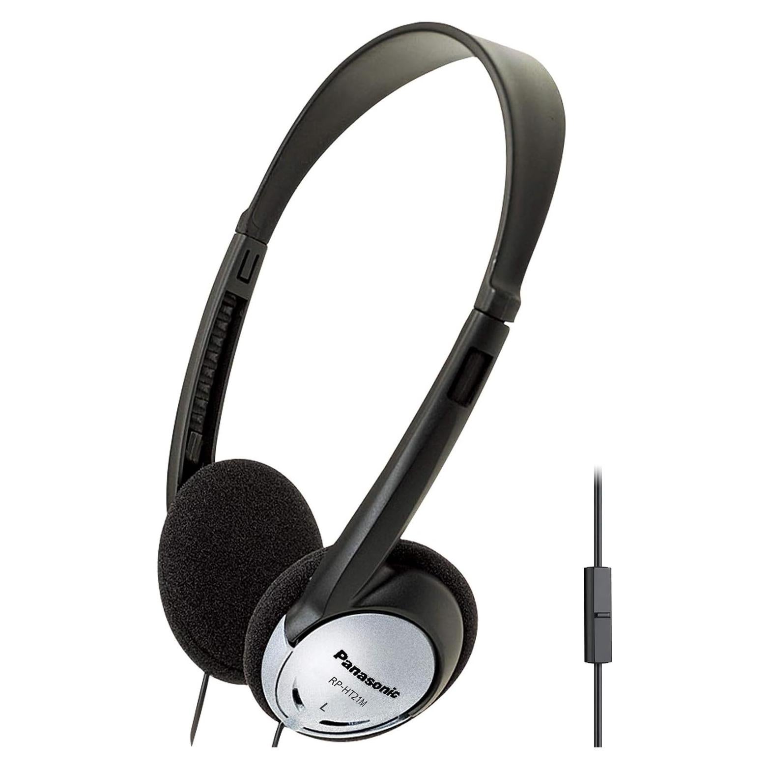 Auriculares Panasonic RP-HT21M sobre la oreja con micrófono
