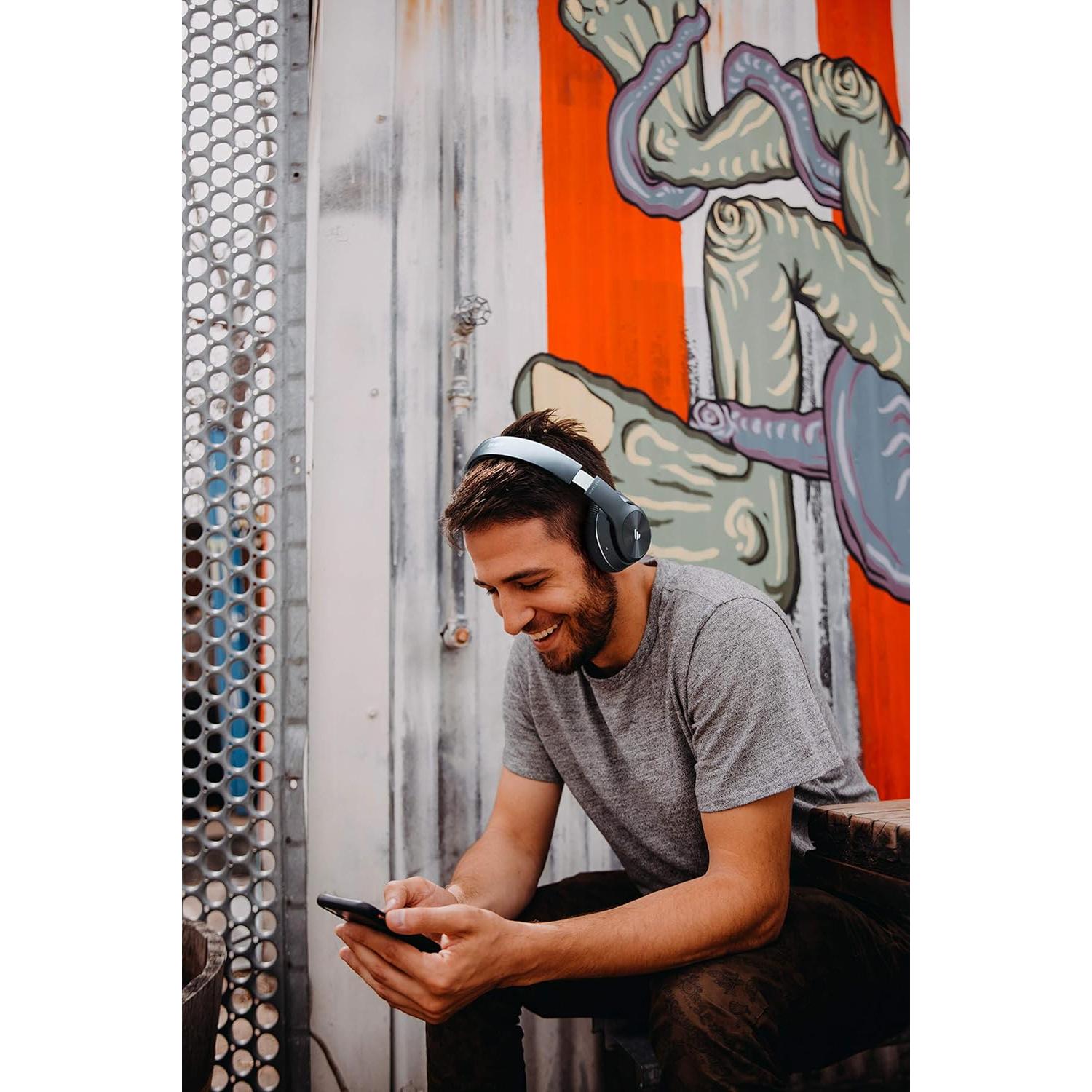 Auriculares Inalámbricos Edifier W828NB - ANC, 25h Batería, Blanco