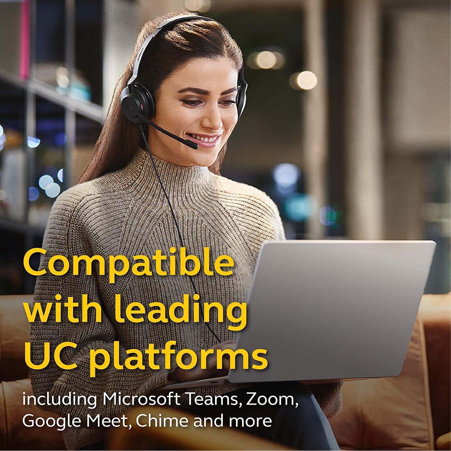 Auricular Jabra Evolve2 30 UC Estéreo USB-A con Micrófono