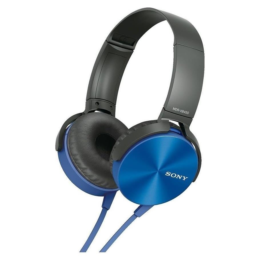 Auriculares Sony MDR-XB450AP Extra Bass Azul - 30mm