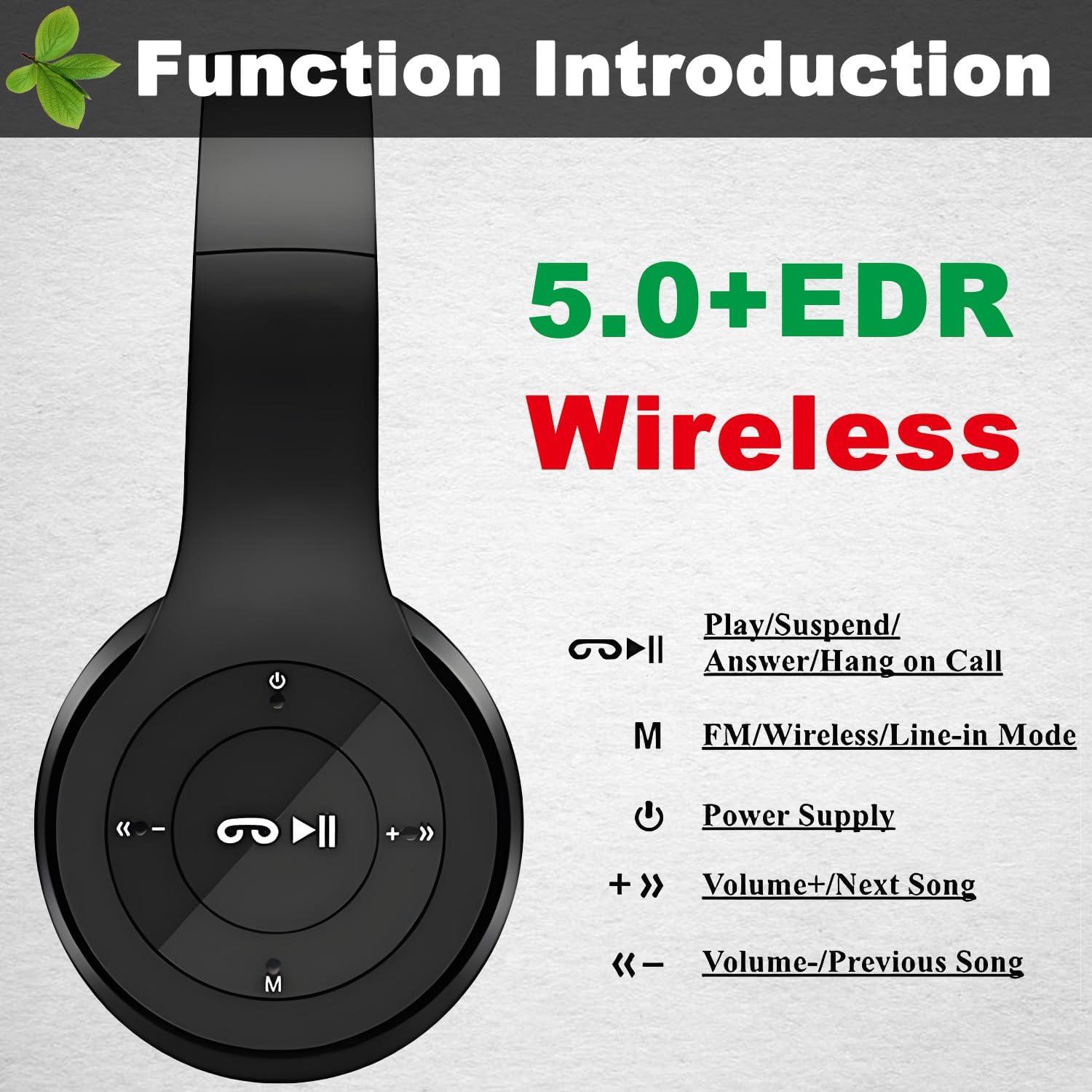 Auriculares Inalámbricos Bluetooth ZGSJ P47, Cancelación de Ruido