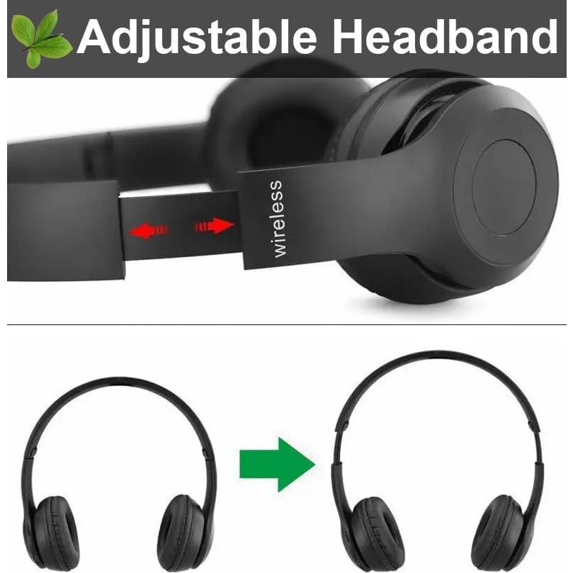Auriculares Inalámbricos Bluetooth ZGSJ P47, Cancelación de Ruido