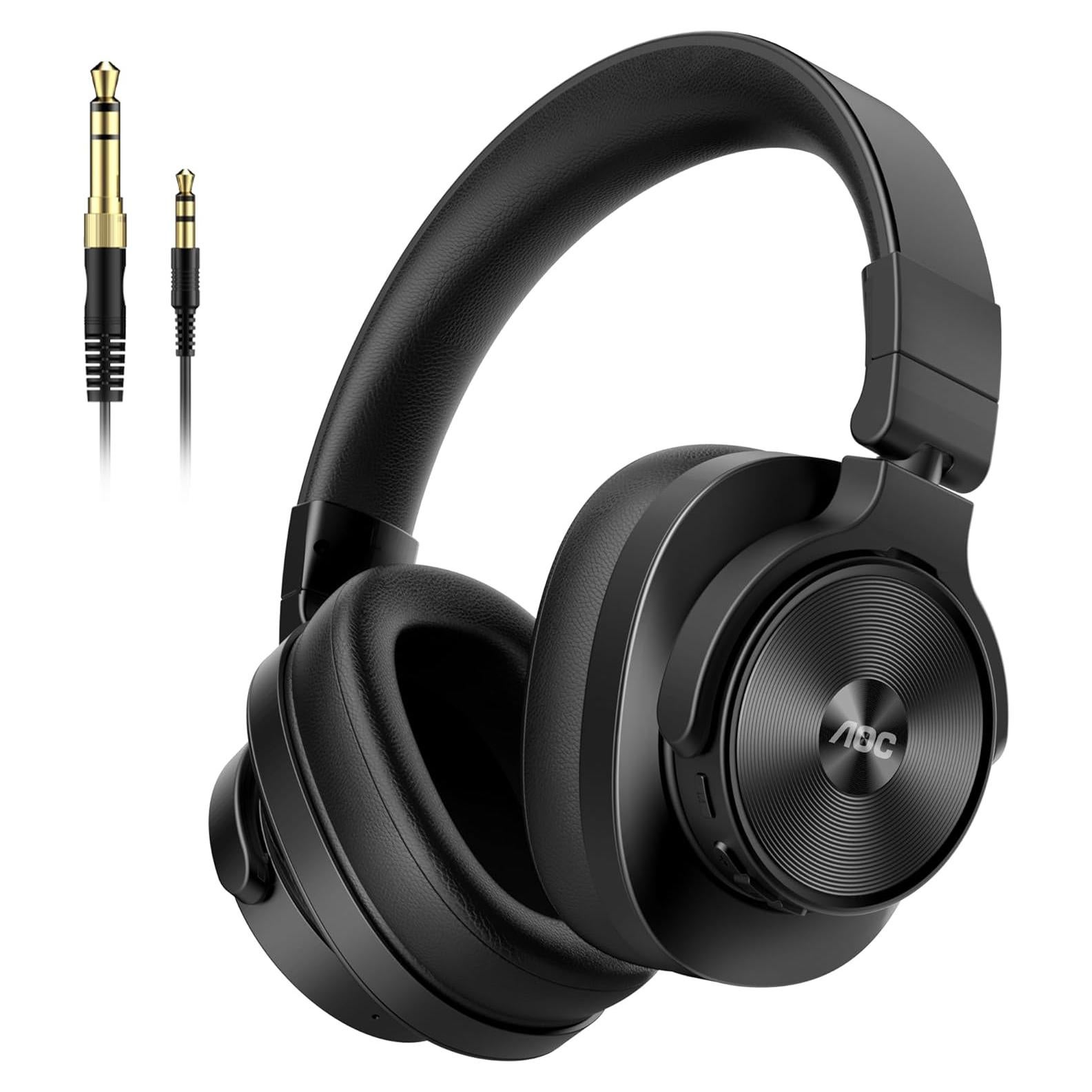 Auriculares AOC ACW3211 Bluetooth DJ 72h Negro