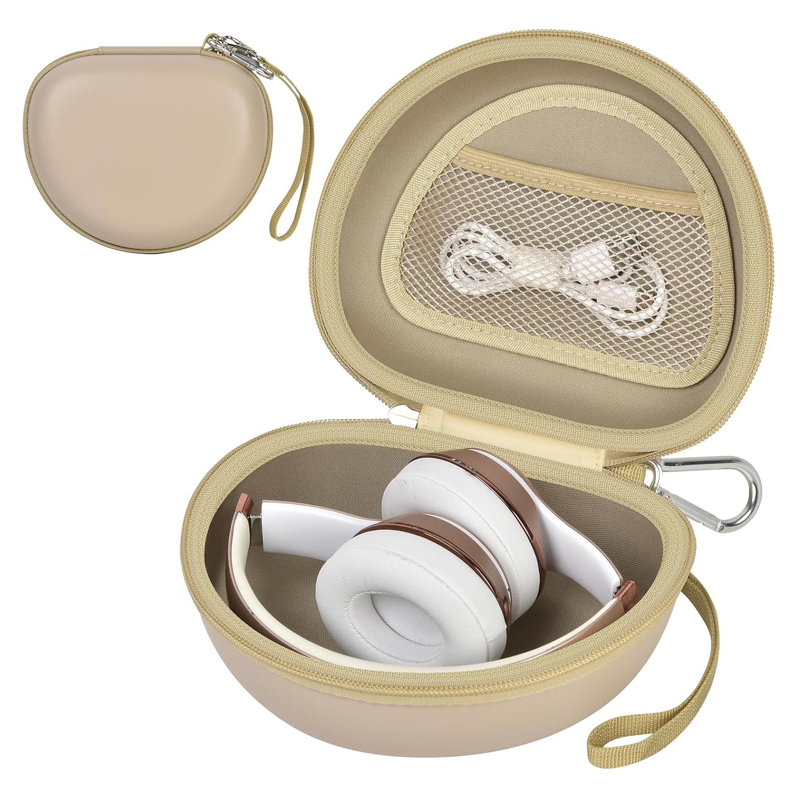 Funda Protectora para Auriculares Comecase Caqui Extra Grande