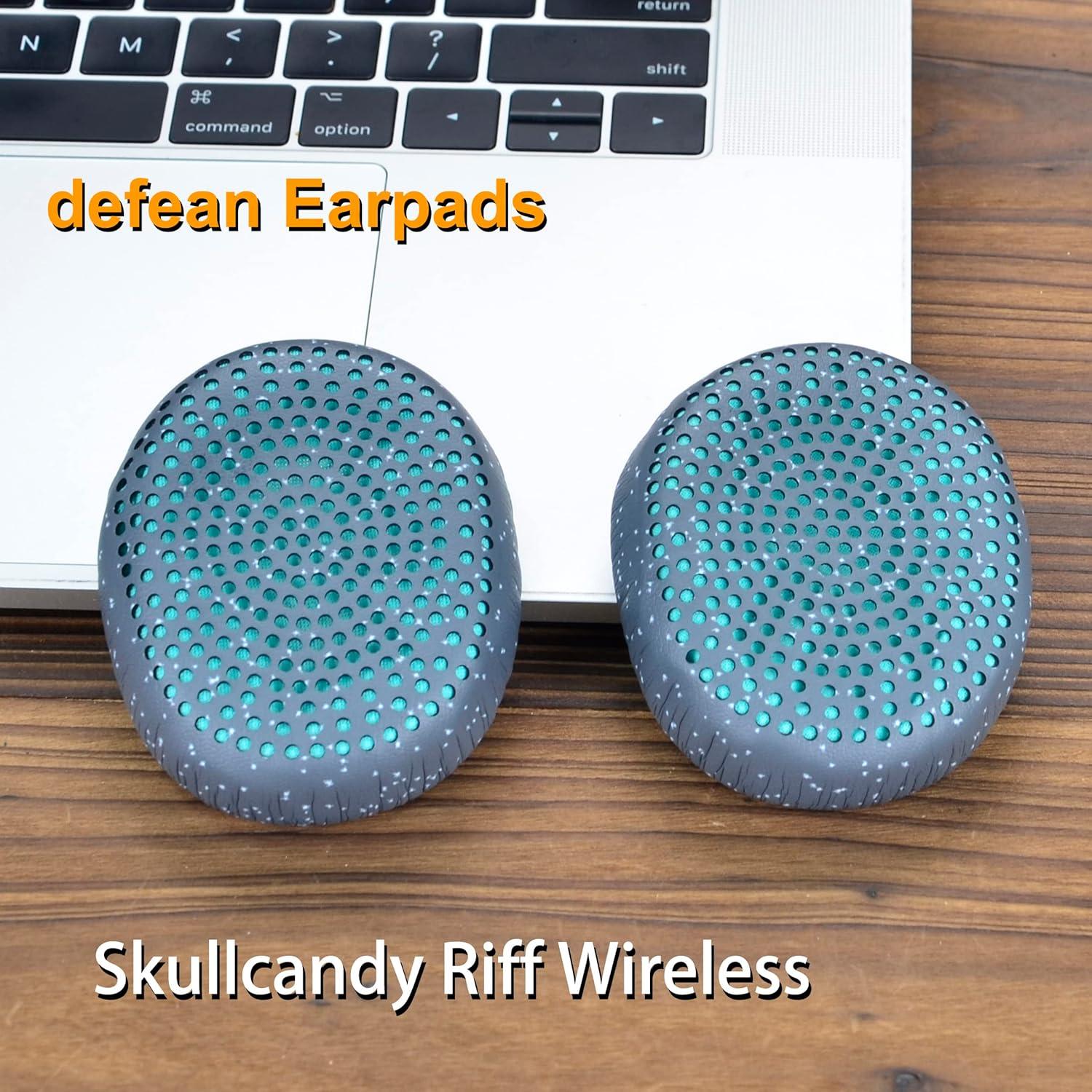 Almohadillas de Repuesto Defean para Auriculares Skullcandy Riff Wireless - Azul