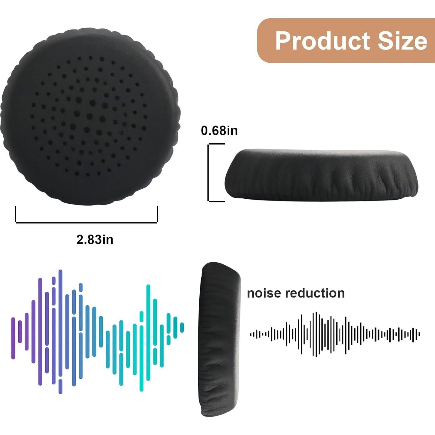 Almohadillas de Repuesto Grind/Uproar - Espuma de Memoria Suave