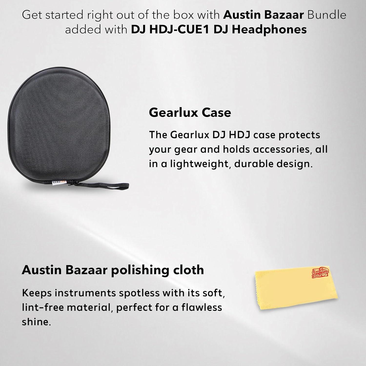 Auriculares DJ Pioneer HDJ-CUE1 - Sonido Profesional y Estuche