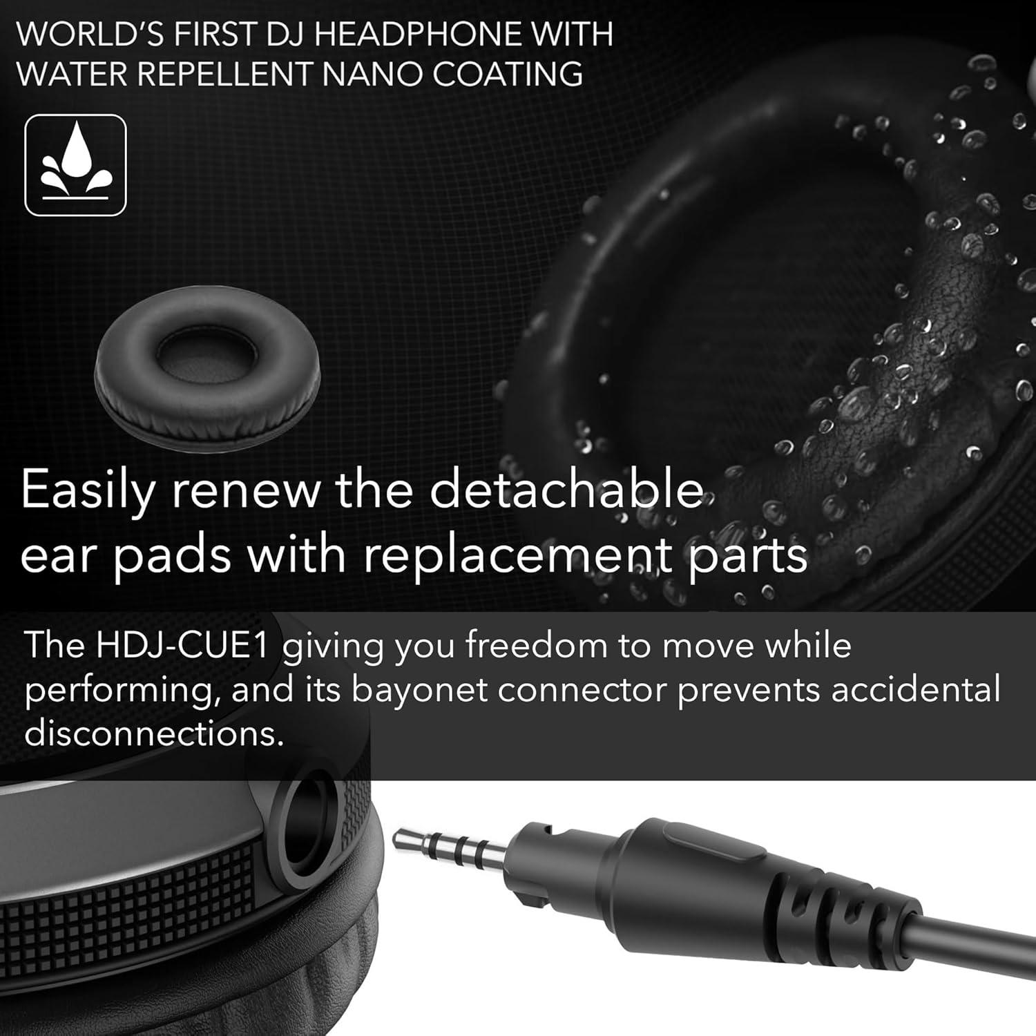 Auriculares DJ Pioneer HDJ-CUE1 - Sonido Profesional y Estuche