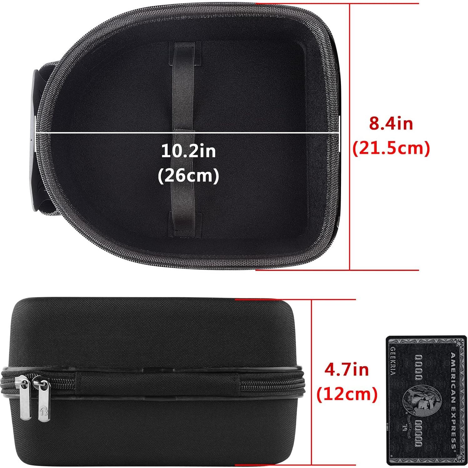 Funda Dura para Auriculares Geekria EJB23-28 Negra 26x21.5x12cm
