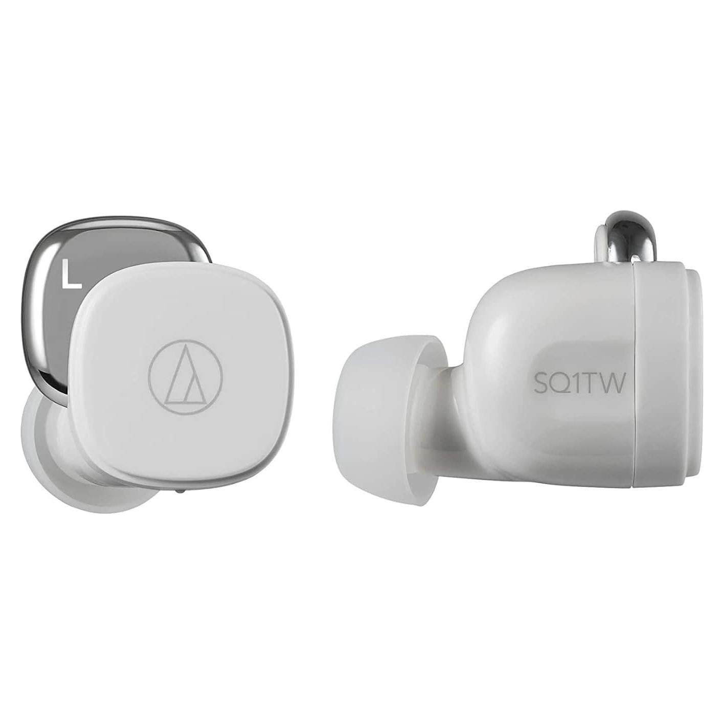 Auriculares In-Ear Inalámbricos Audio-Technica ATH-SQ1TWWH Blanco