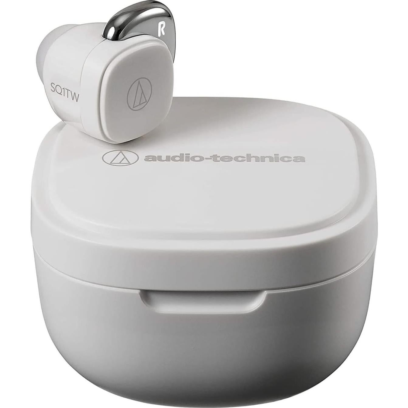 Auriculares In-Ear Inalámbricos Audio-Technica ATH-SQ1TWWH Blanco