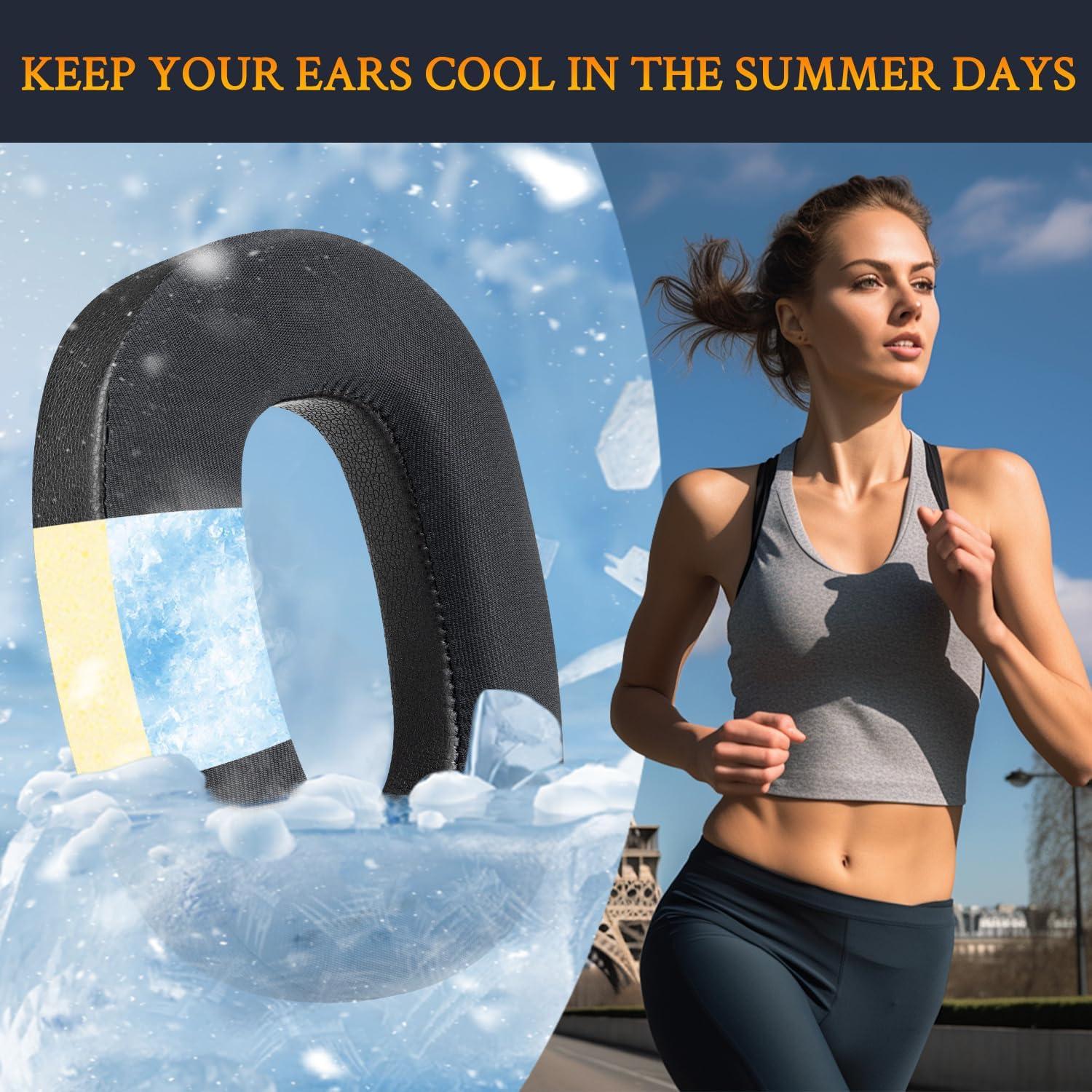 Almohadillas de Gel Refrigerante SOULWIT para Auriculares PX8/PX7 S2 - Negro