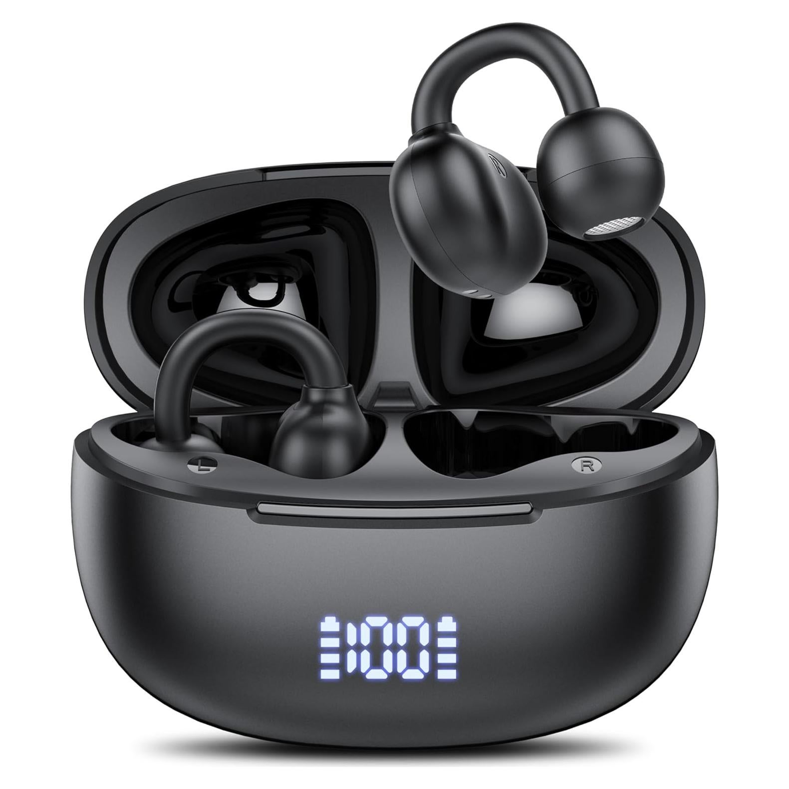 Auriculares Intrauditivos Inalámbricos Bluetooth 5.4 S73 Negro