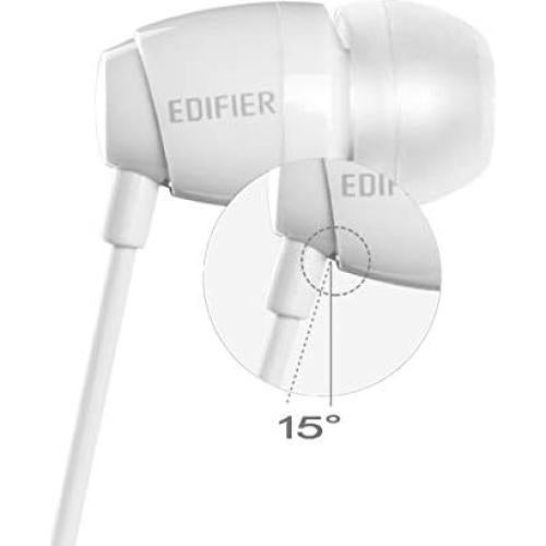 Auriculares in-ear Edifier P210 con micrófono - Blanco