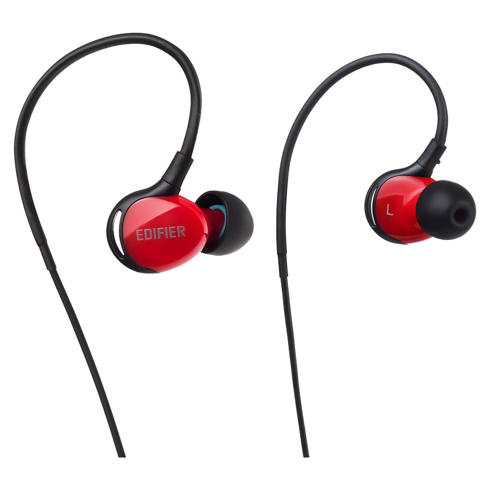 Auriculares In-Ear Edifier P281 Impermeables IP57 Rojo