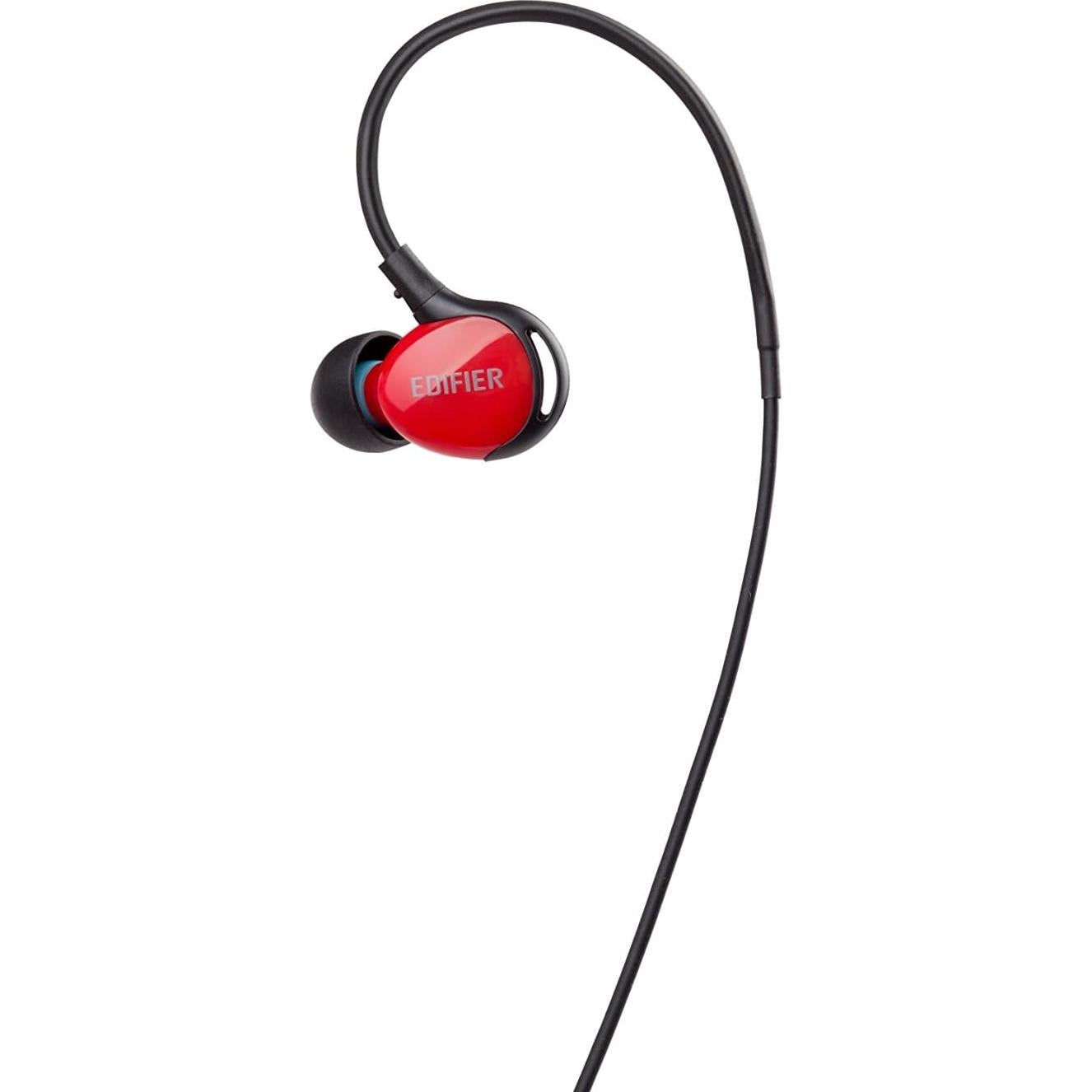 Auriculares In-Ear Edifier P281 Impermeables IP57 Rojo