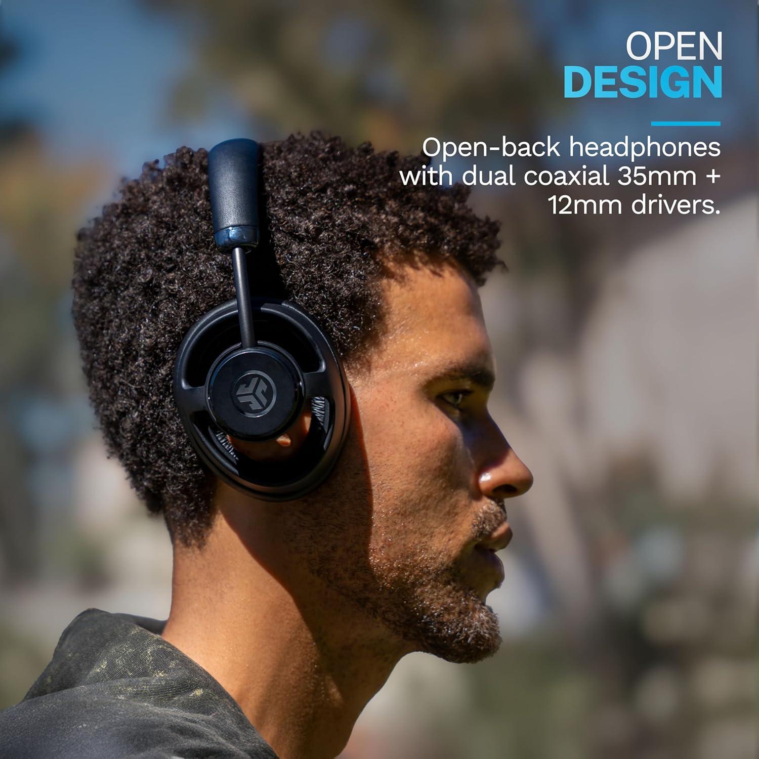 Auriculares Inalámbricos JLab JBuds Open, Sonido Inmersivo, 18h Batería