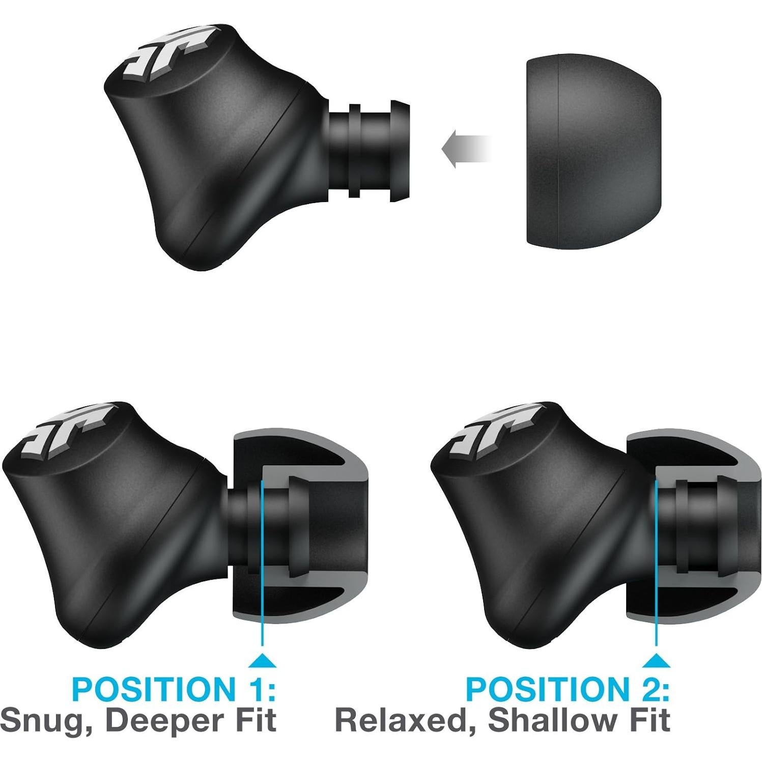 Auriculares Intrauditivos JLab JBudsPRO con Micrófono Azul