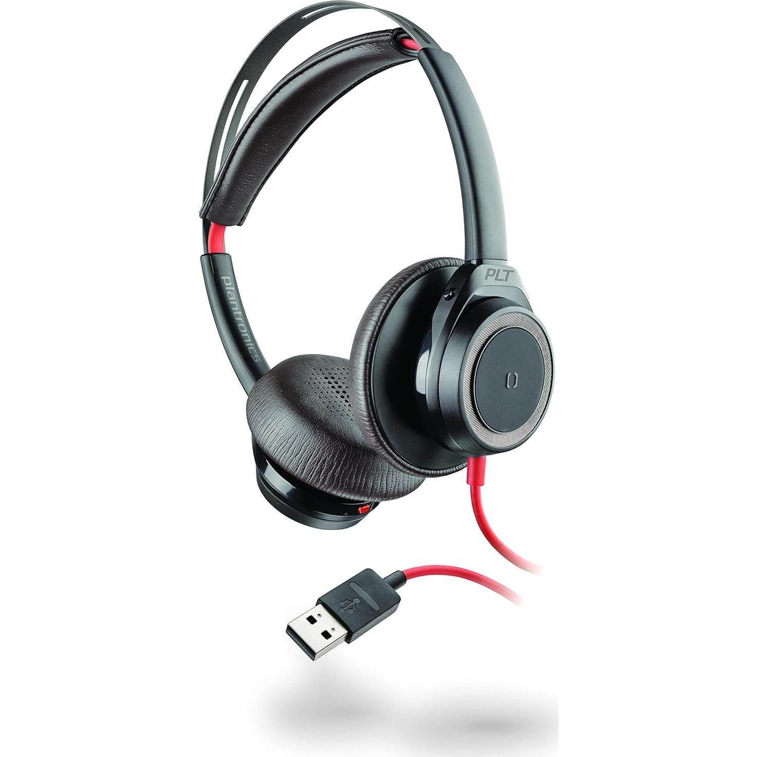 Auricular USB-A Poly Blackwire 7225 con Cancelación de Ruido