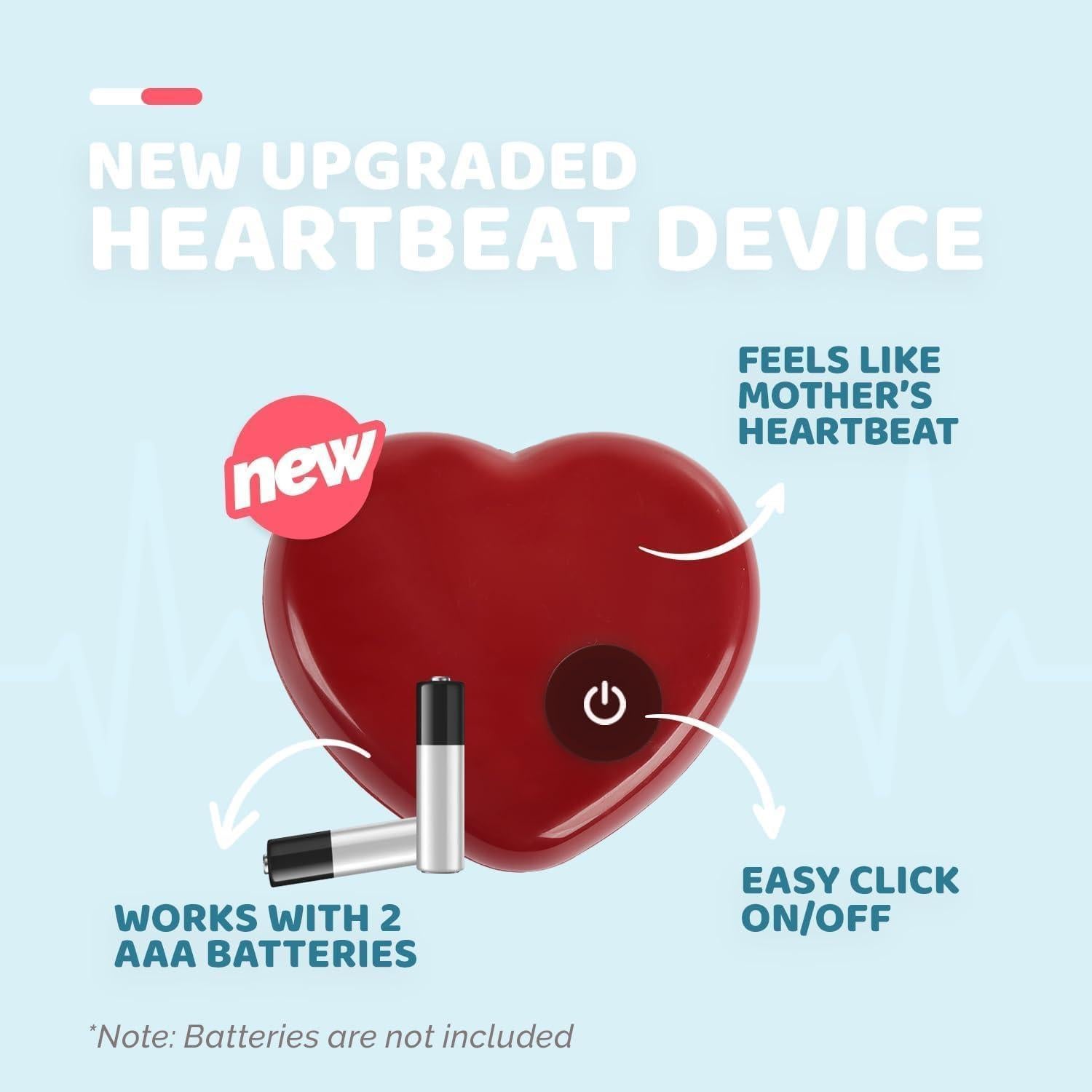 Juguete para Perros ALL FOR PAWS Oveja Heartbeat - Alivio Ansiedad