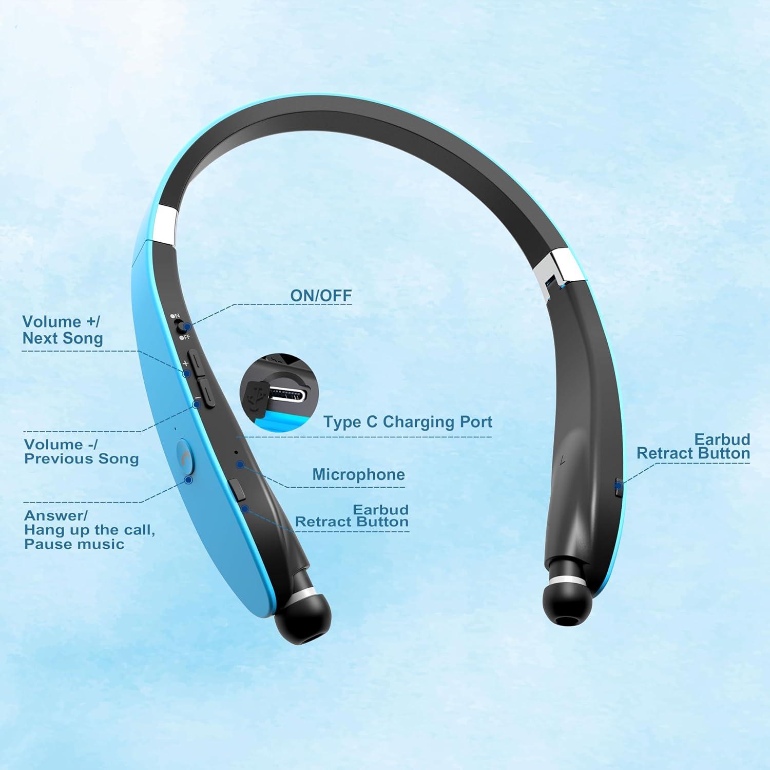 Auriculares Bluetooth Dpvisn SX-991 Plegables con Cancelación de Ruido