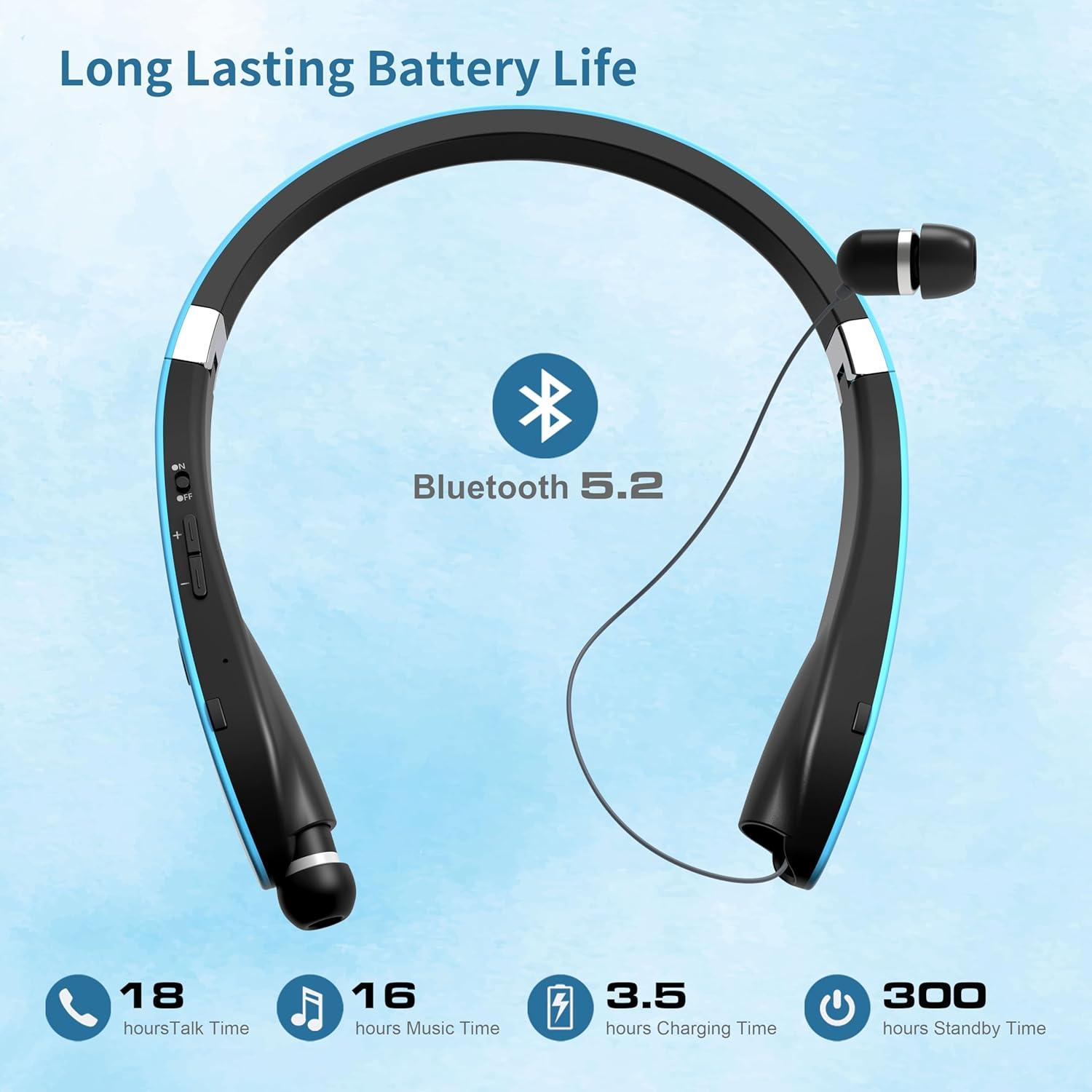 Auriculares Bluetooth Dpvisn SX-991 Plegables con Cancelación de Ruido