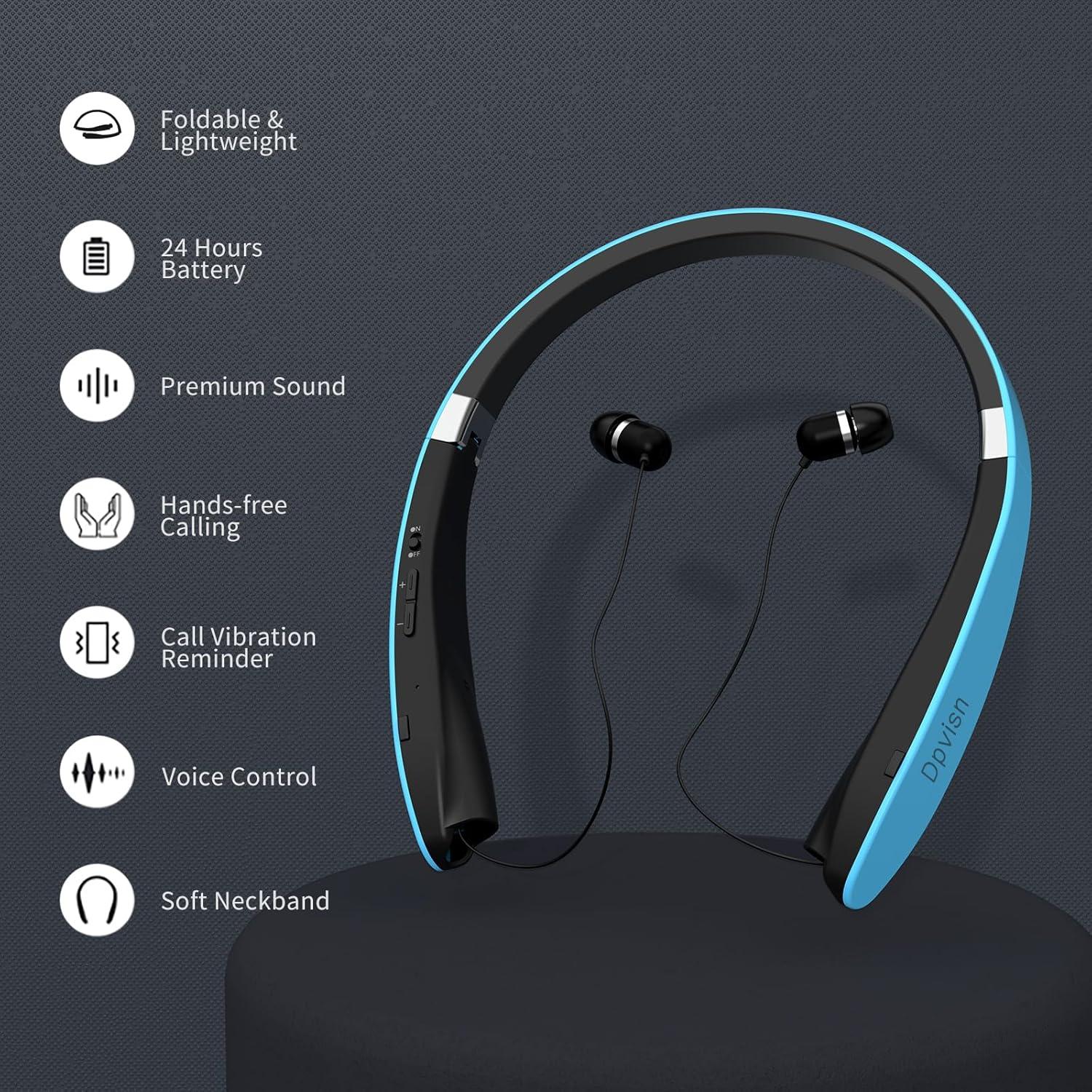 Auriculares Bluetooth Dpvisn SX-991 Plegables con Cancelación de Ruido