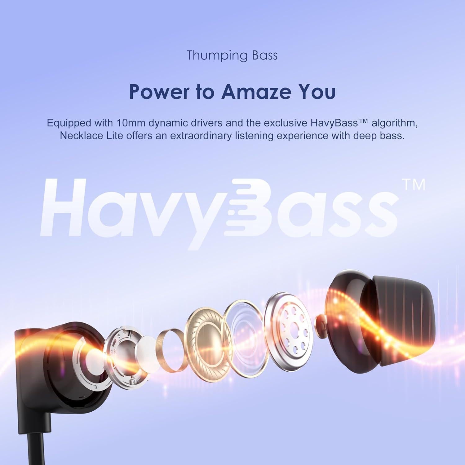 Auriculares Inalámbricos Oraimo OEB-311, Banda Cuello, 30H Batería