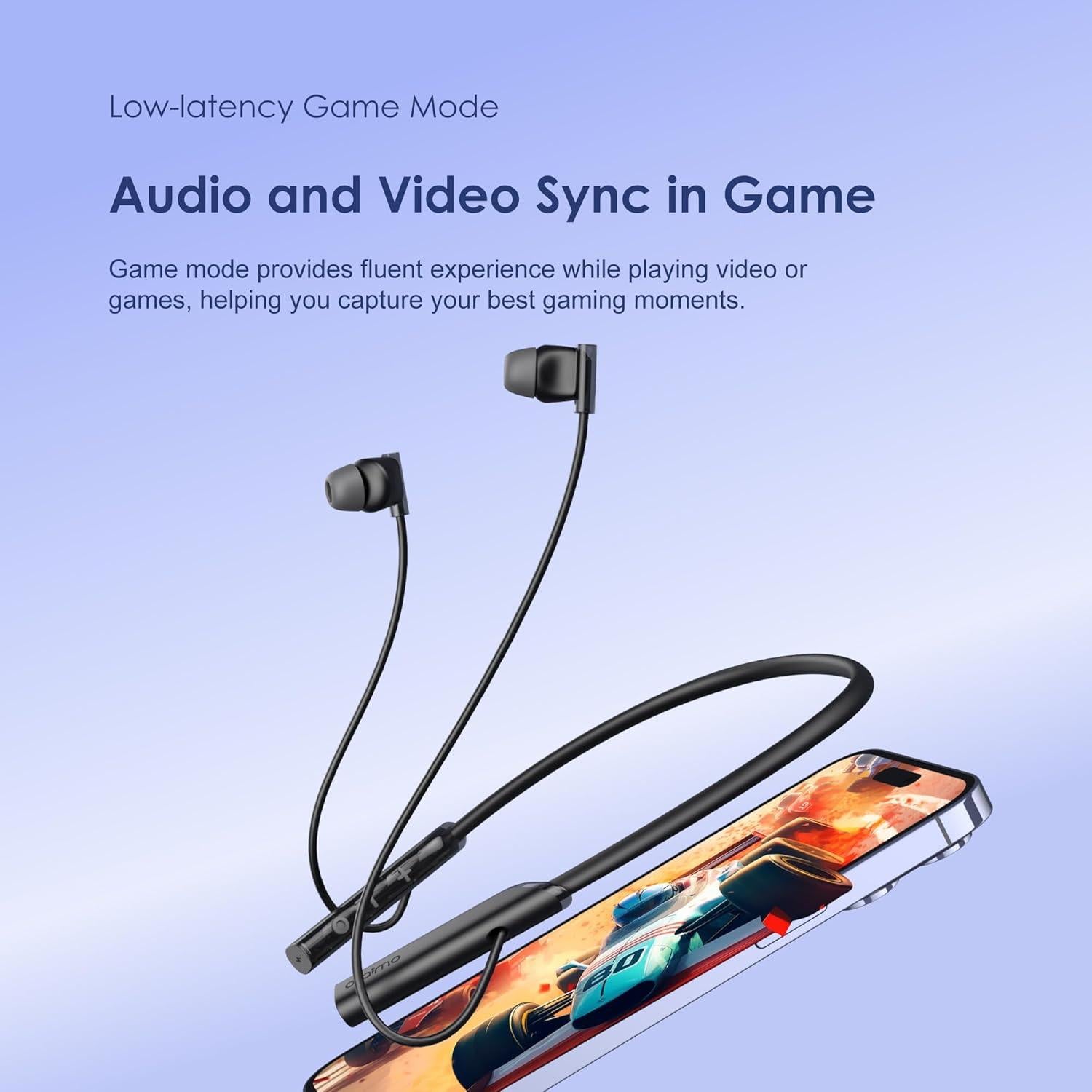 Auriculares Inalámbricos Oraimo OEB-311, Banda Cuello, 30H Batería